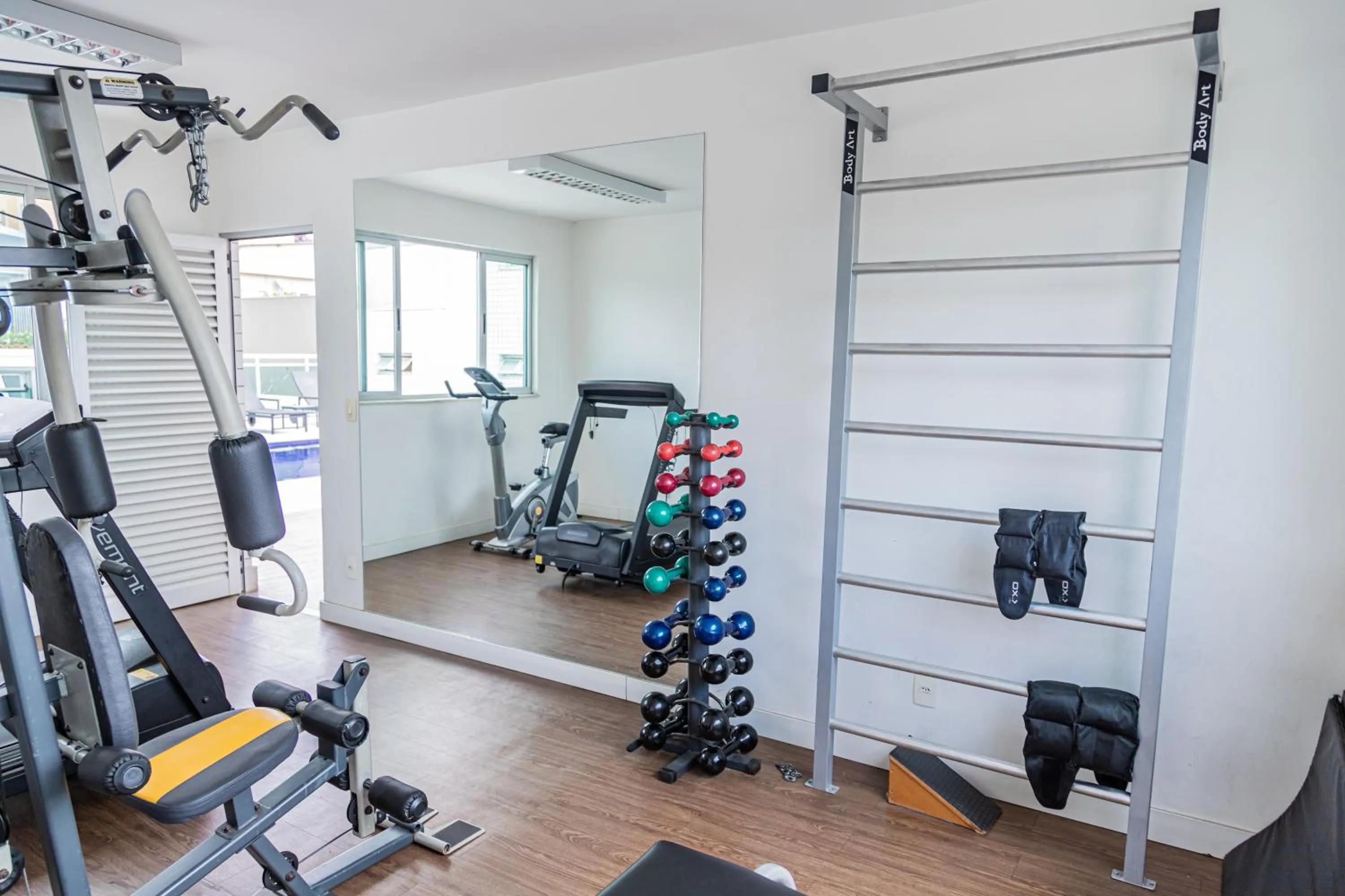 Fitness centre/facilities in Hotel Eldorado Flat