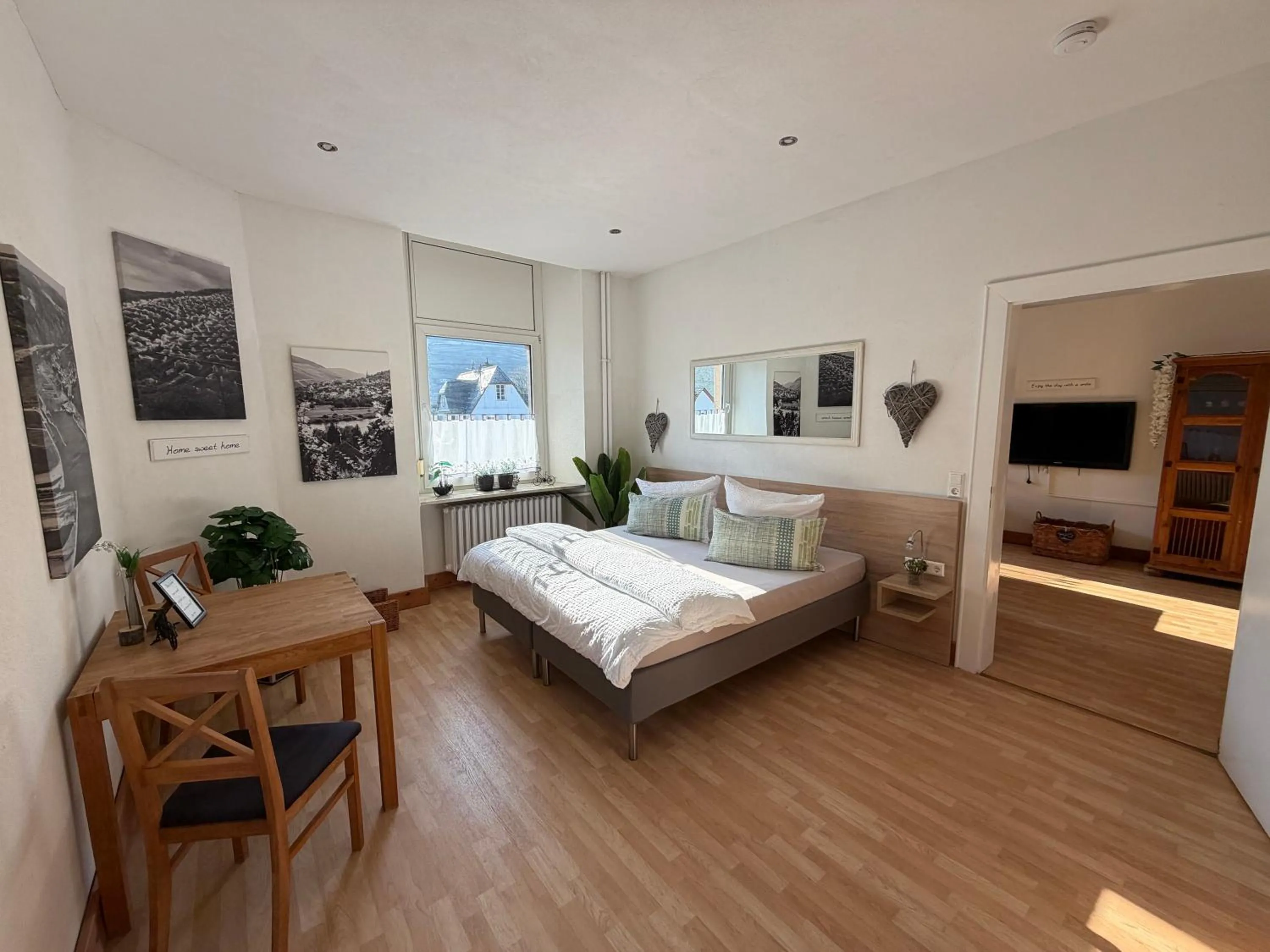Bed in Landgasthof Zur Sonne