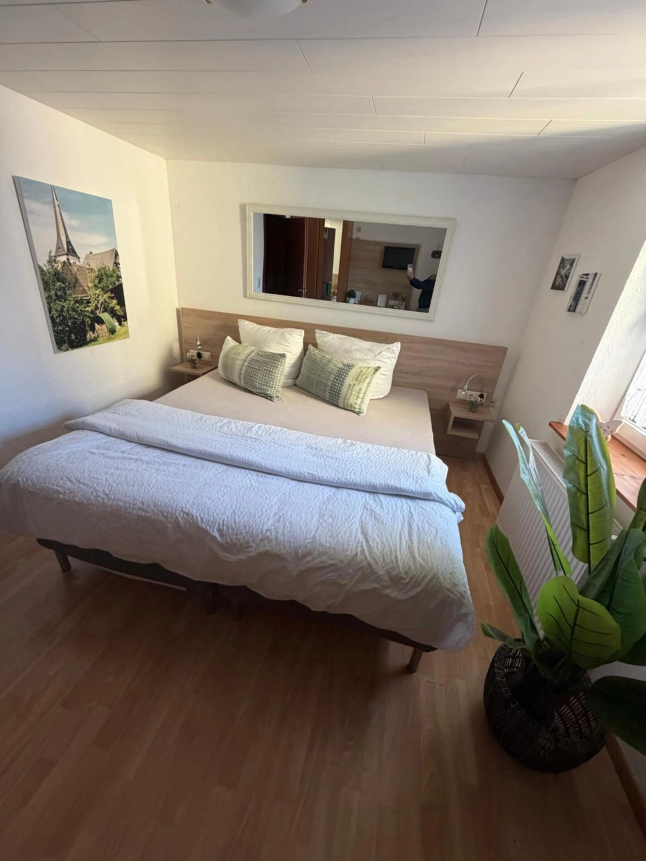 Bed in Landgasthof Zur Sonne