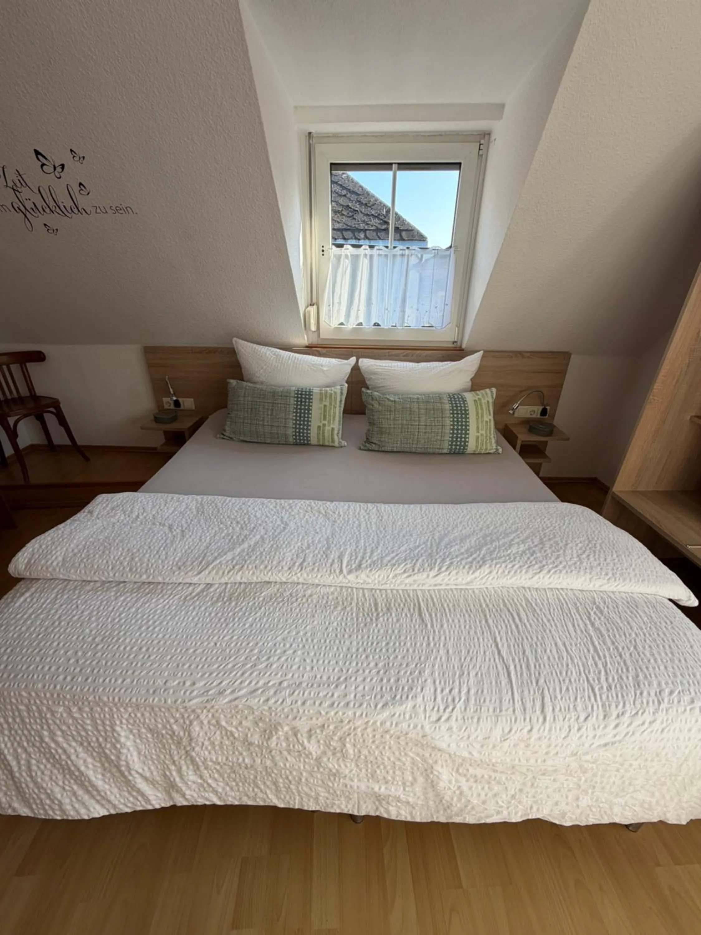 Bed in Landgasthof Zur Sonne
