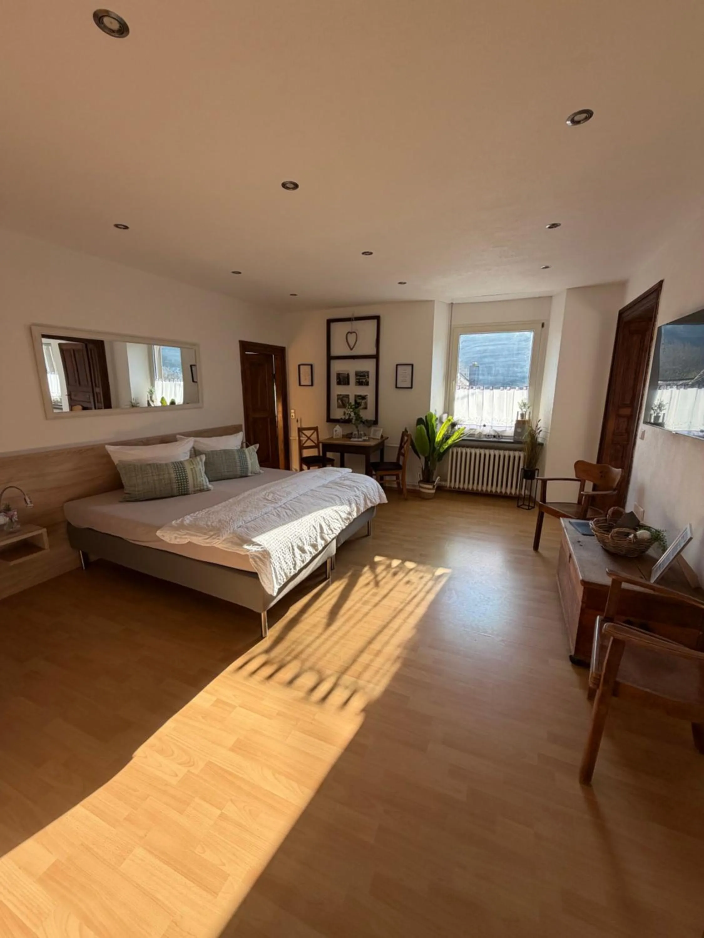 Bed in Landgasthof Zur Sonne