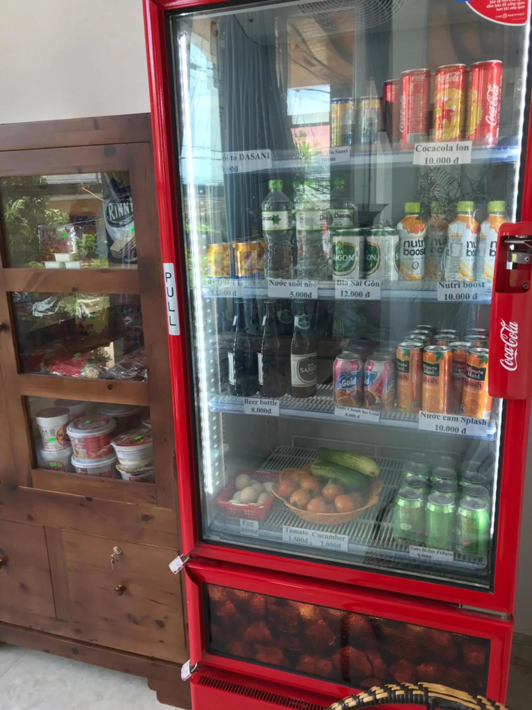 Food close-up in Thao Trang Hotel