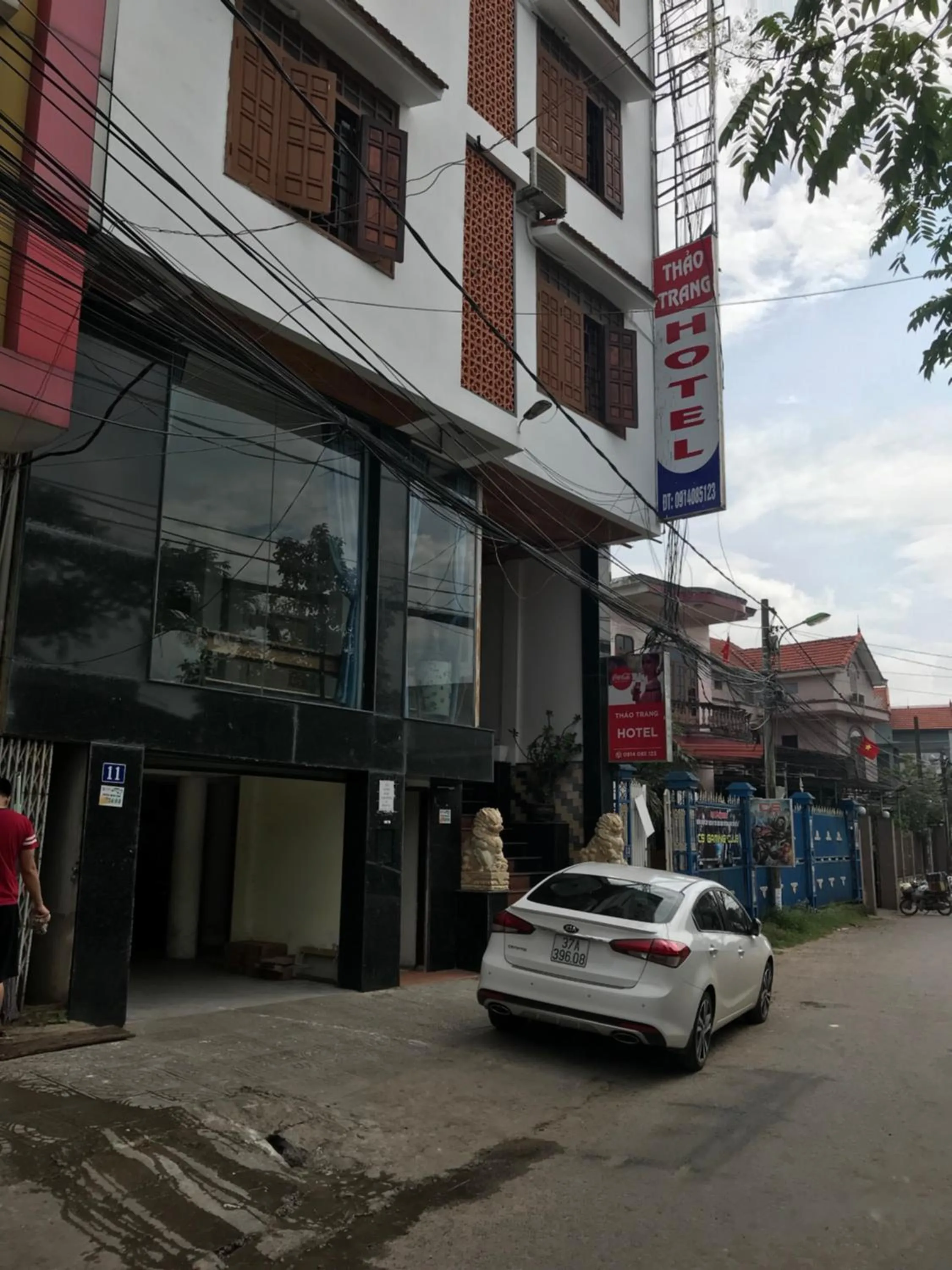 Facade/entrance in Thao Trang Hotel