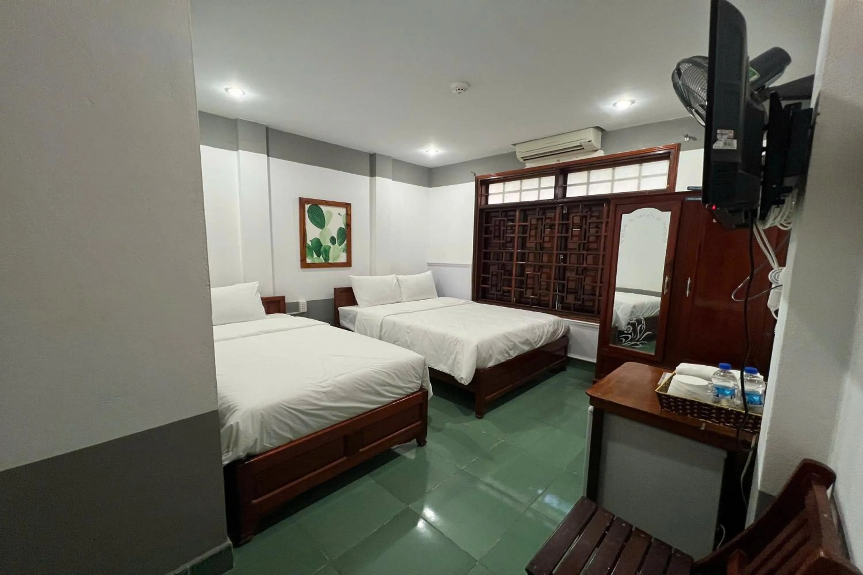 Bed in Thao Trang Hotel