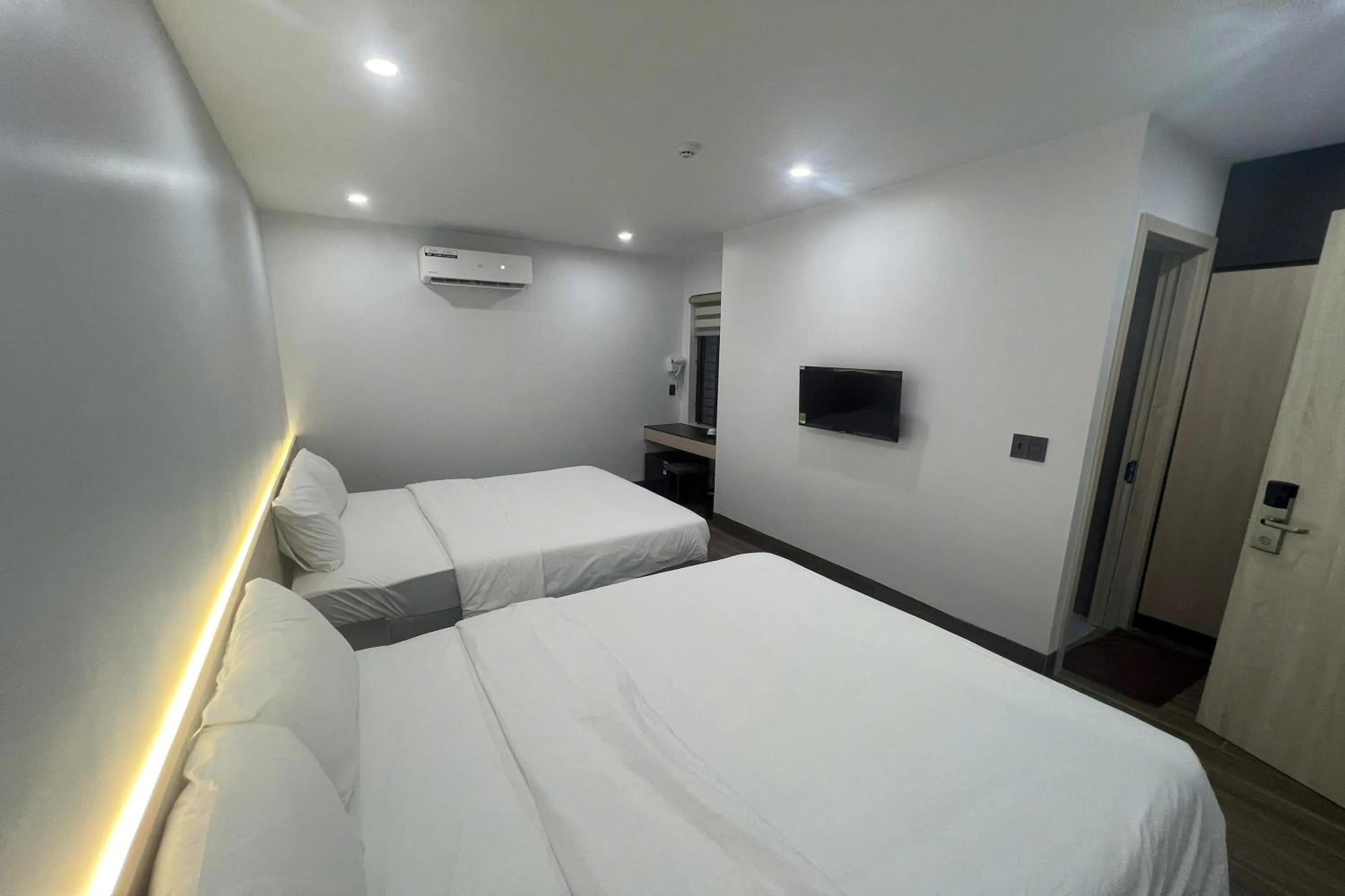 Bed in Thao Trang Hotel