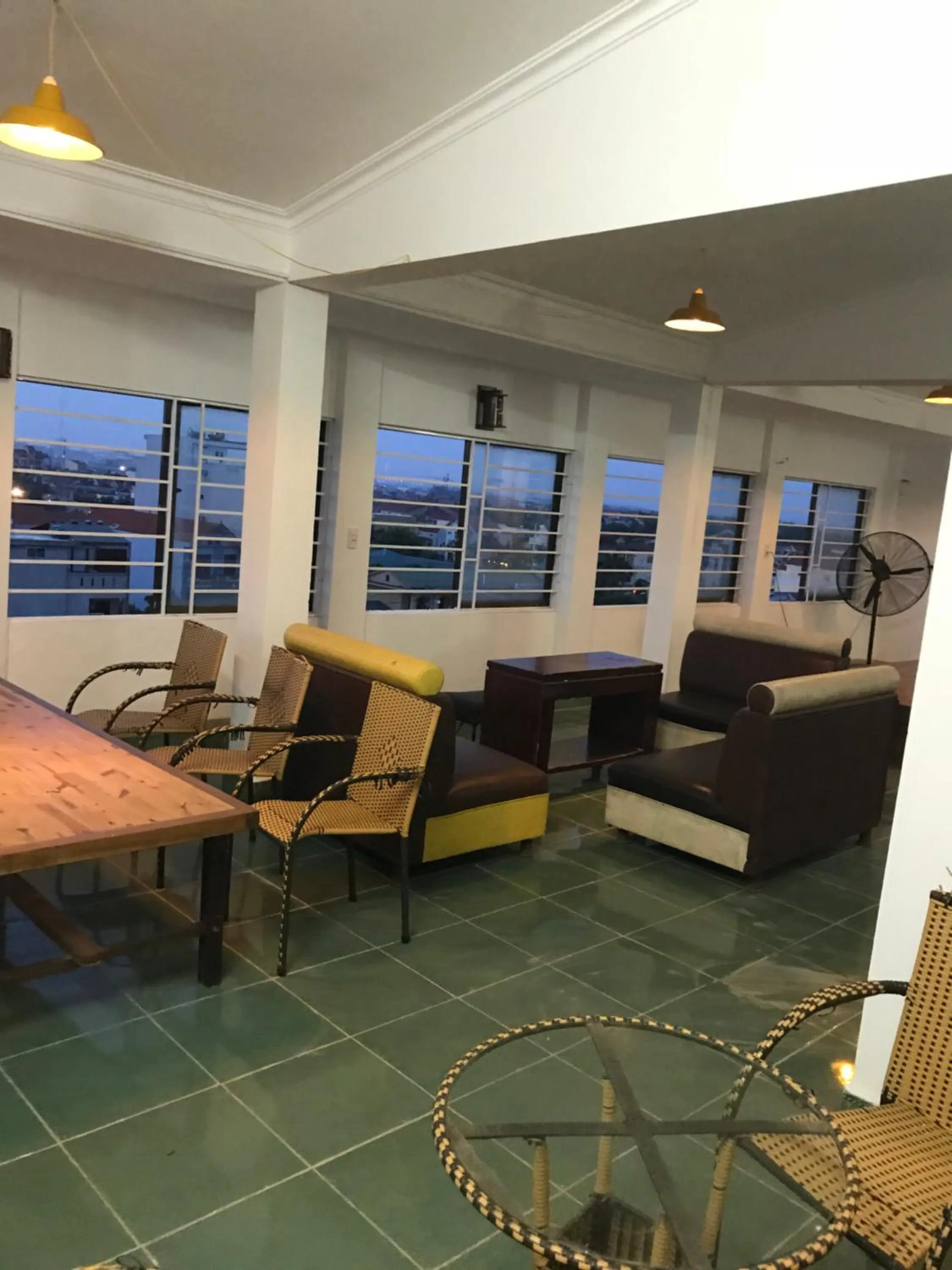 Seating area in Thao Trang Hotel