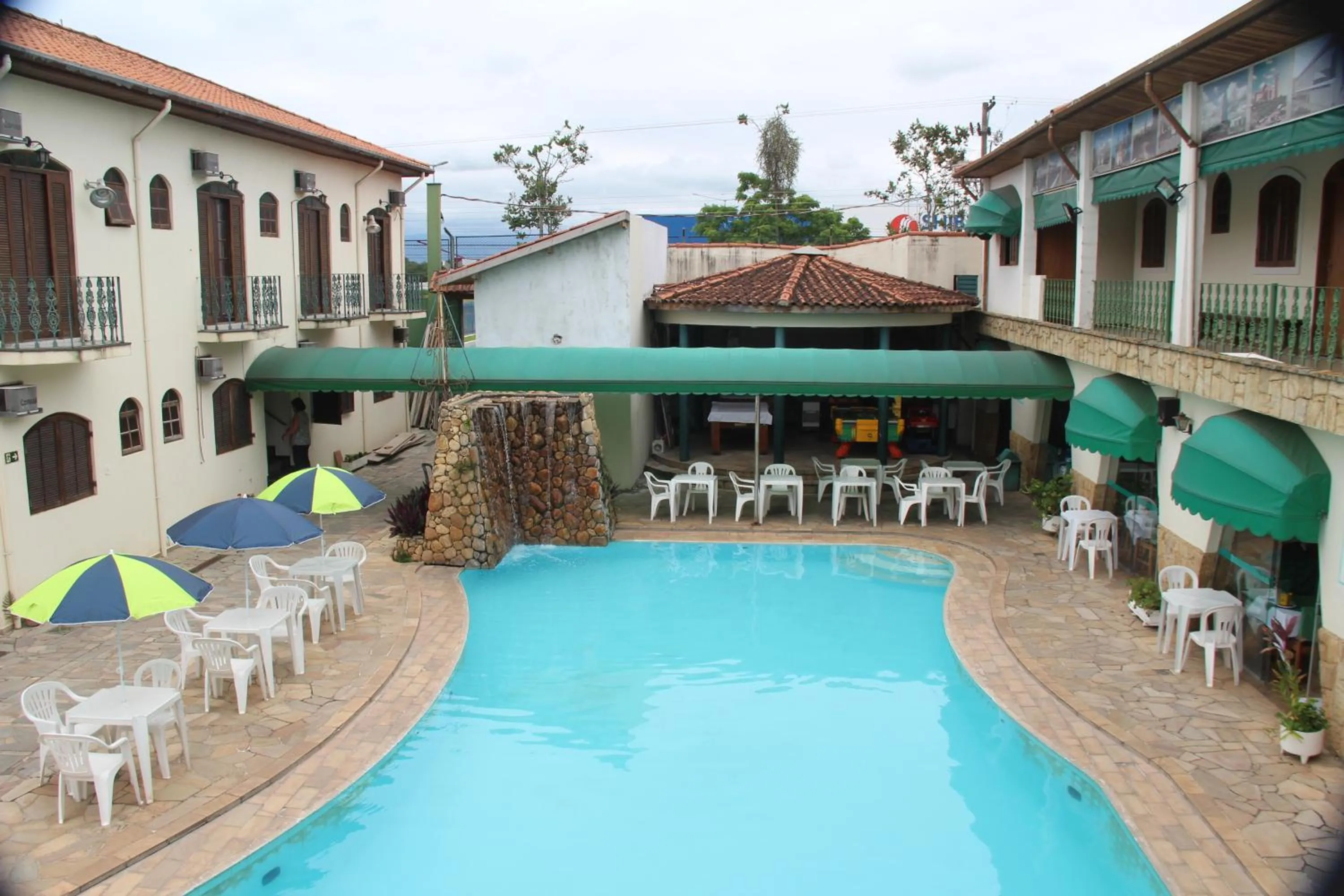 Property building in Hotel Chalé São Jorge