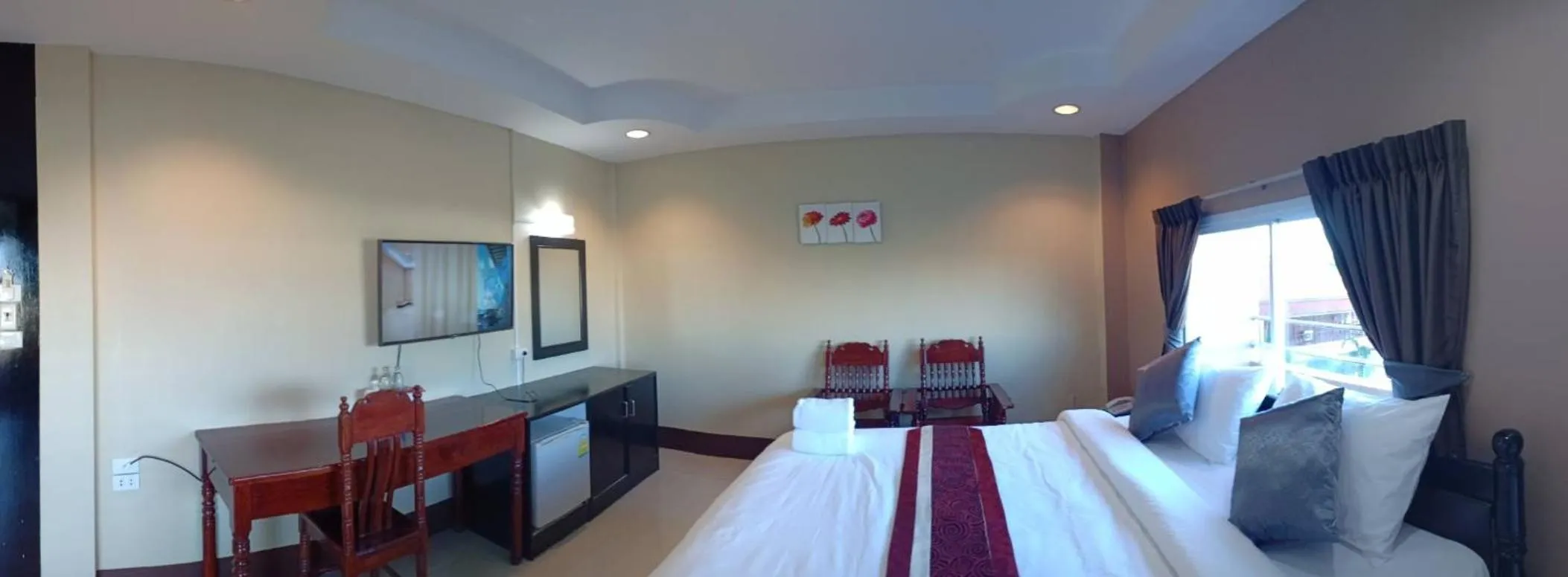 Bed in Submukda Phoomplace Hotel