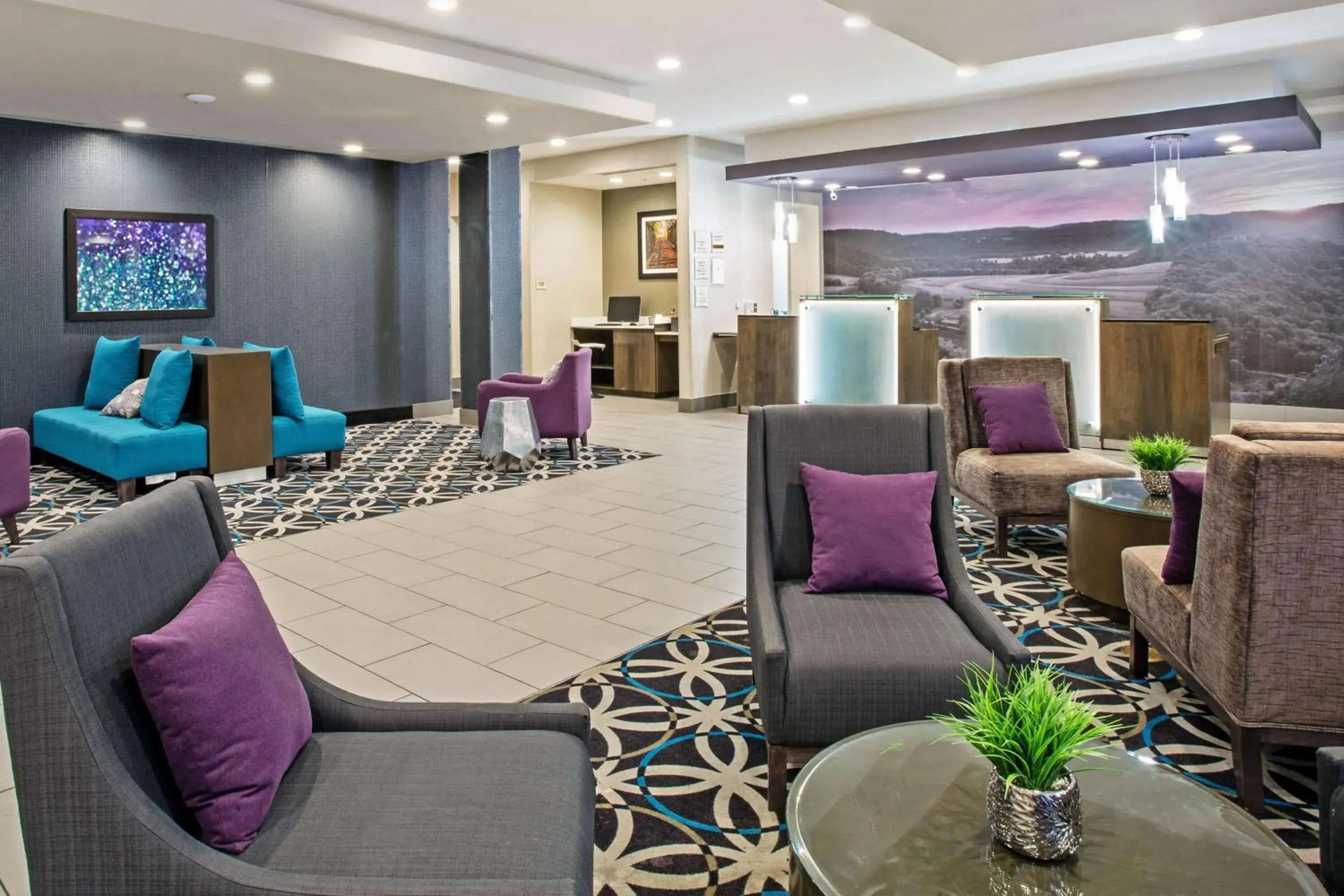 Lobby or reception in La Quinta by Wyndham York Lobby or reception in La Quinta by Wyndham York