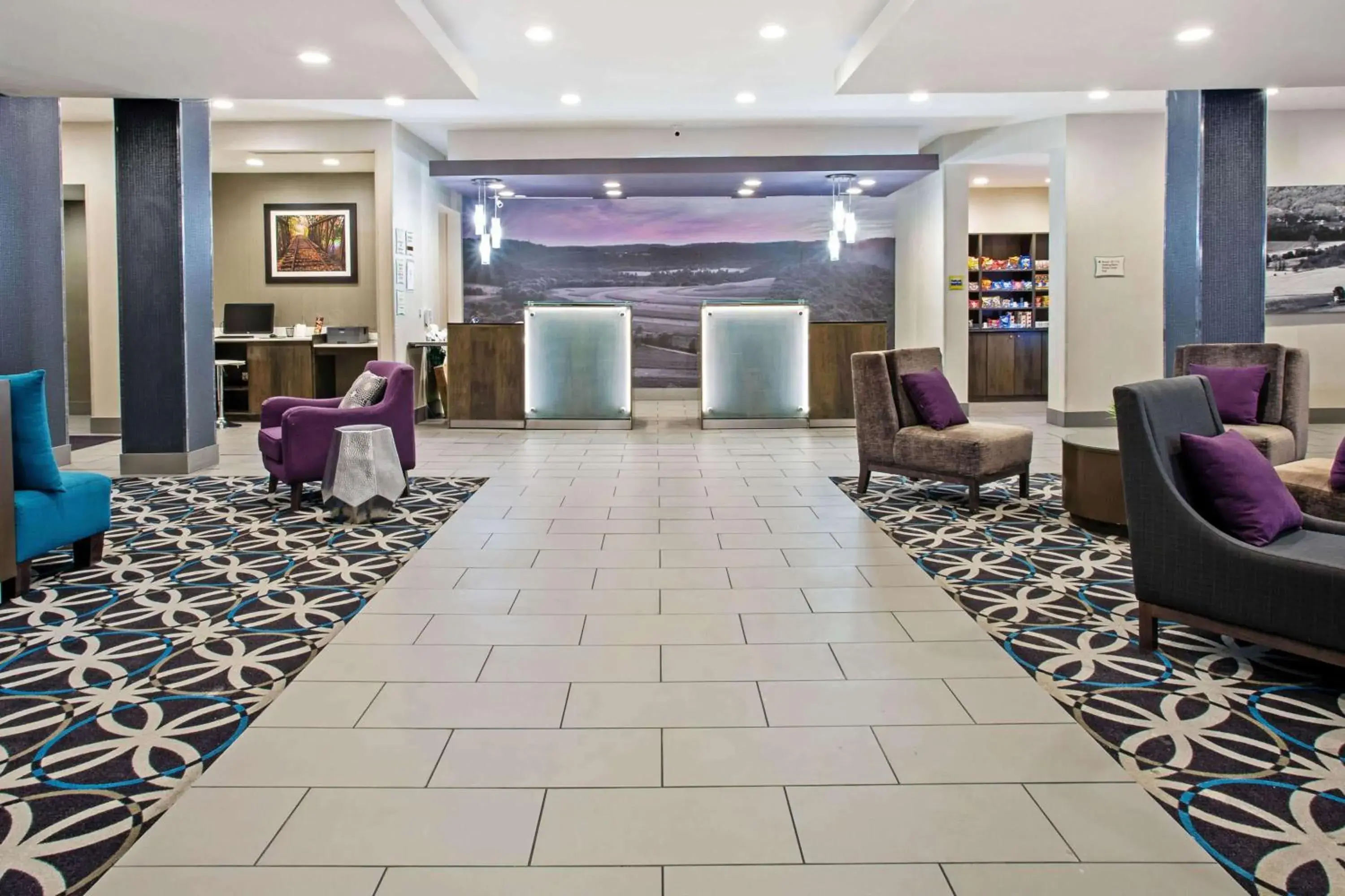 Lobby or reception in La Quinta by Wyndham York Lobby or reception in La Quinta by Wyndham York