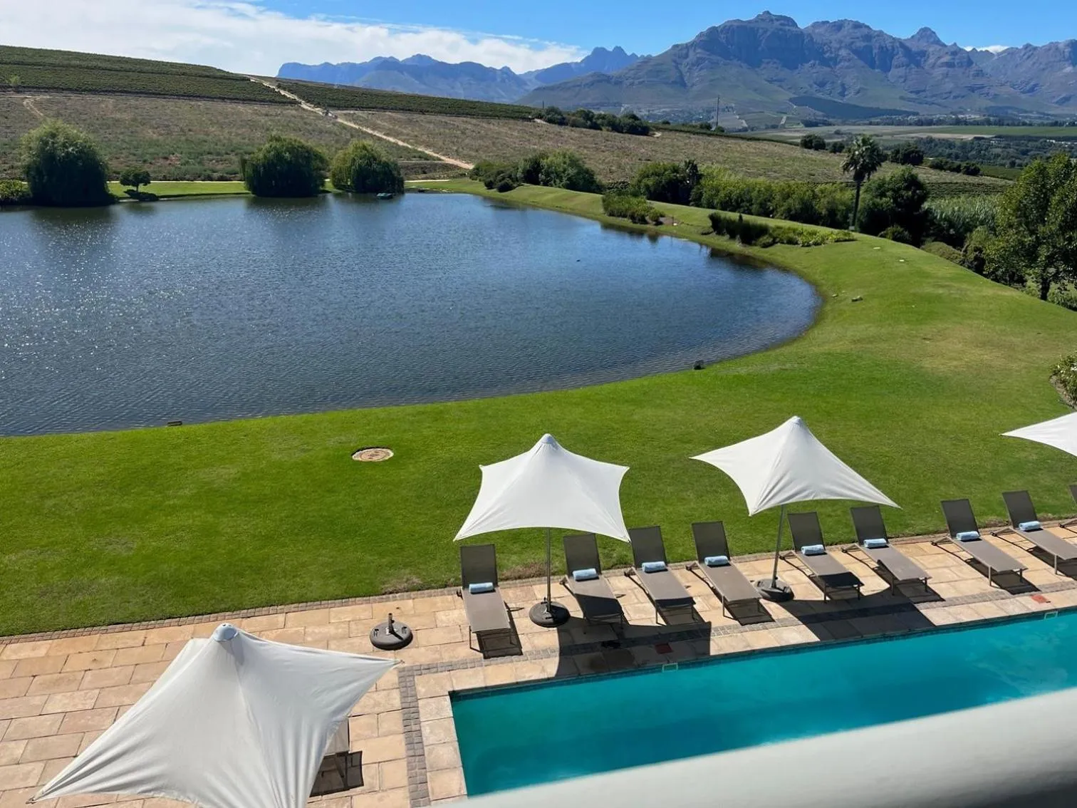 Lake view in ASARA Wine Estate & Hotel