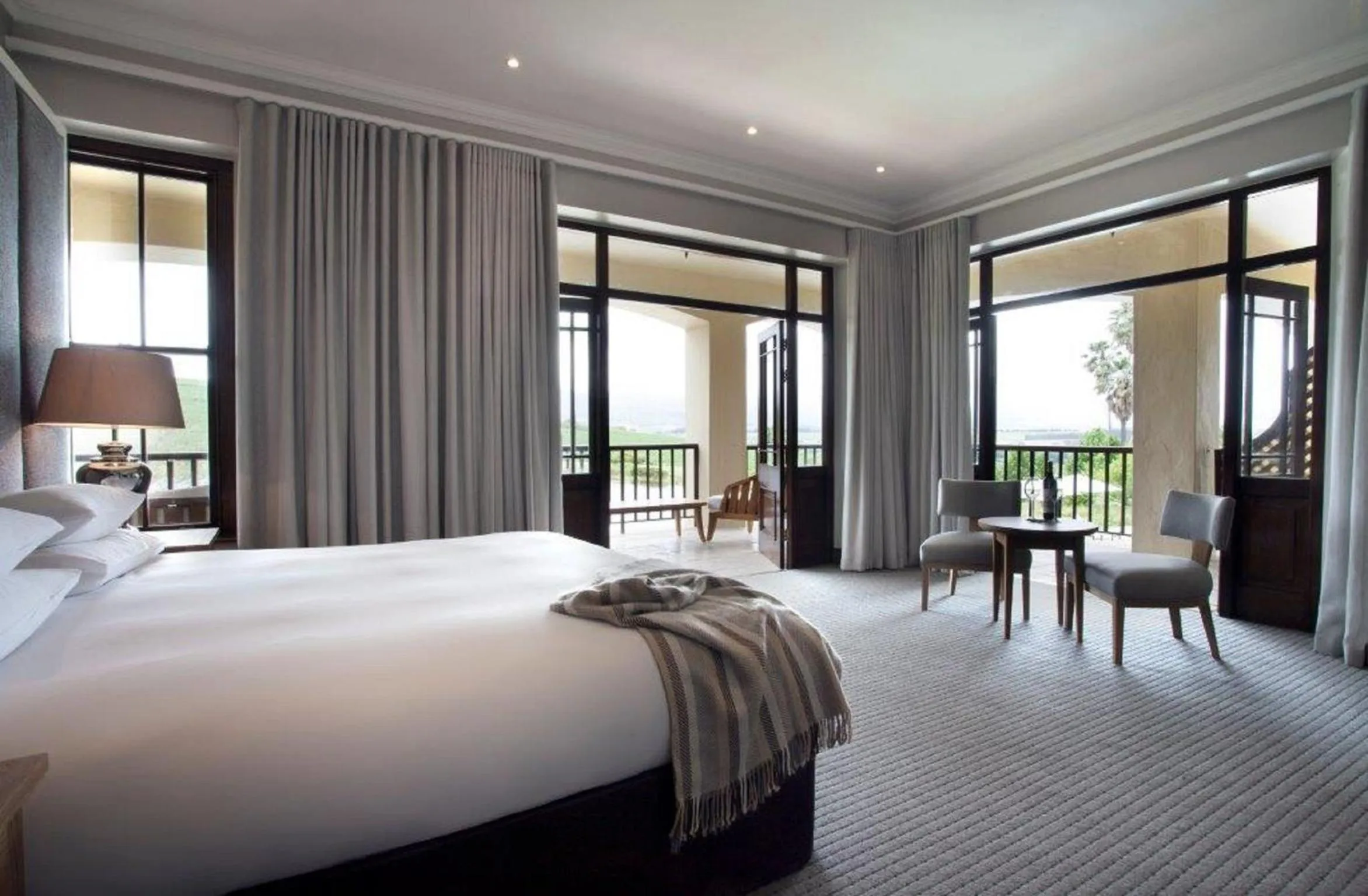 Bed in ASARA Wine Estate & Hotel