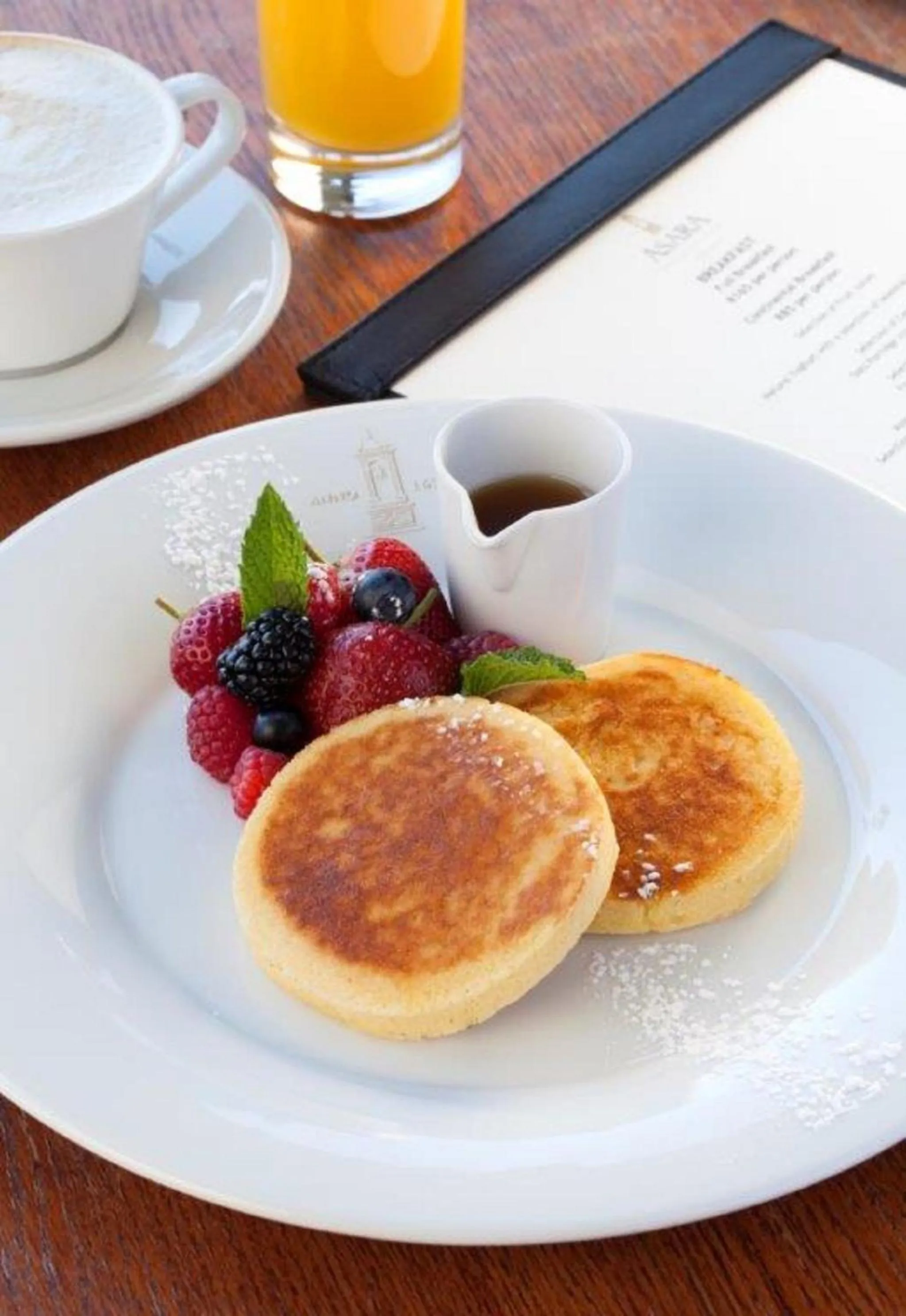 Food close-up in ASARA Wine Estate & Hotel