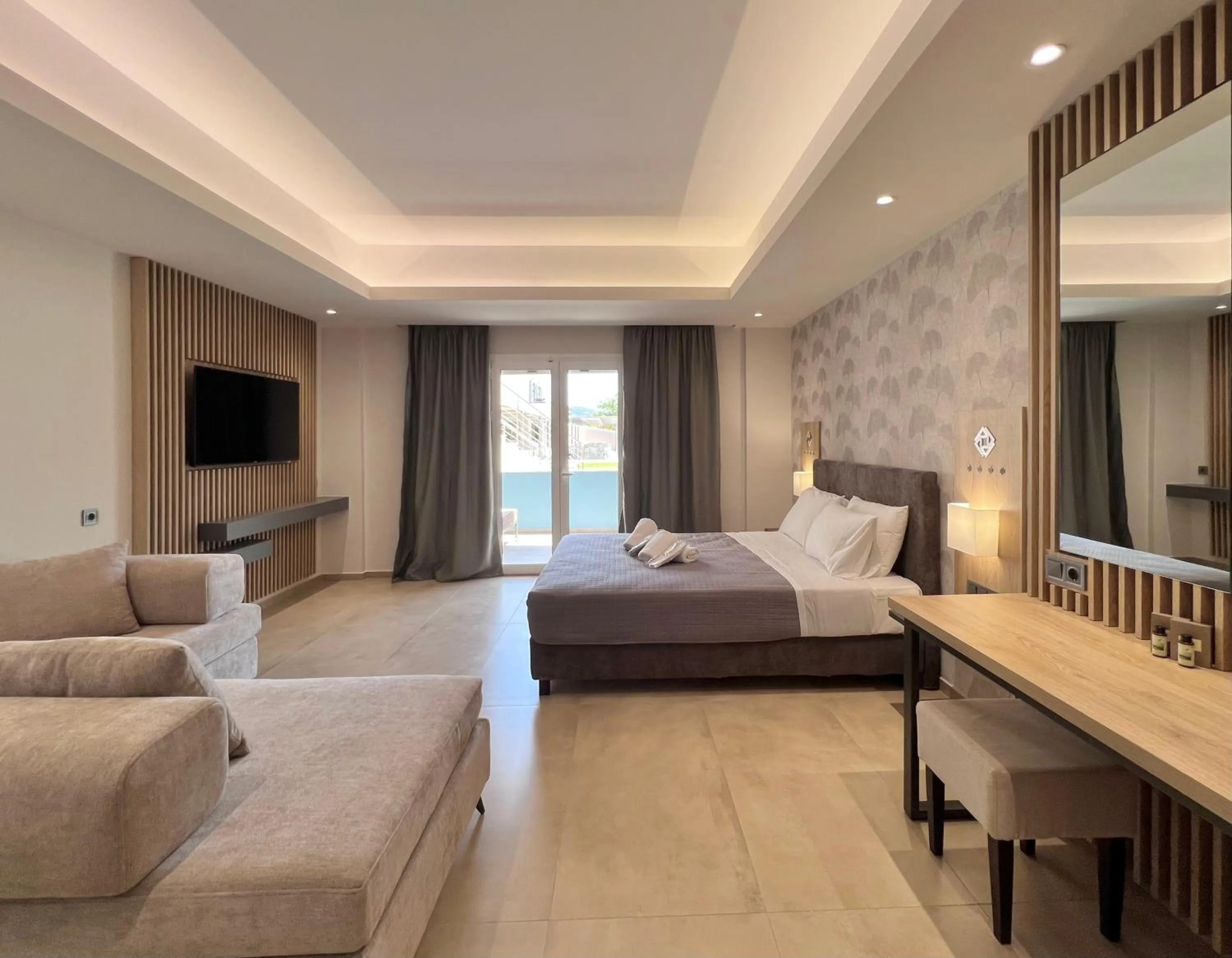 Bed in Paradise Resort