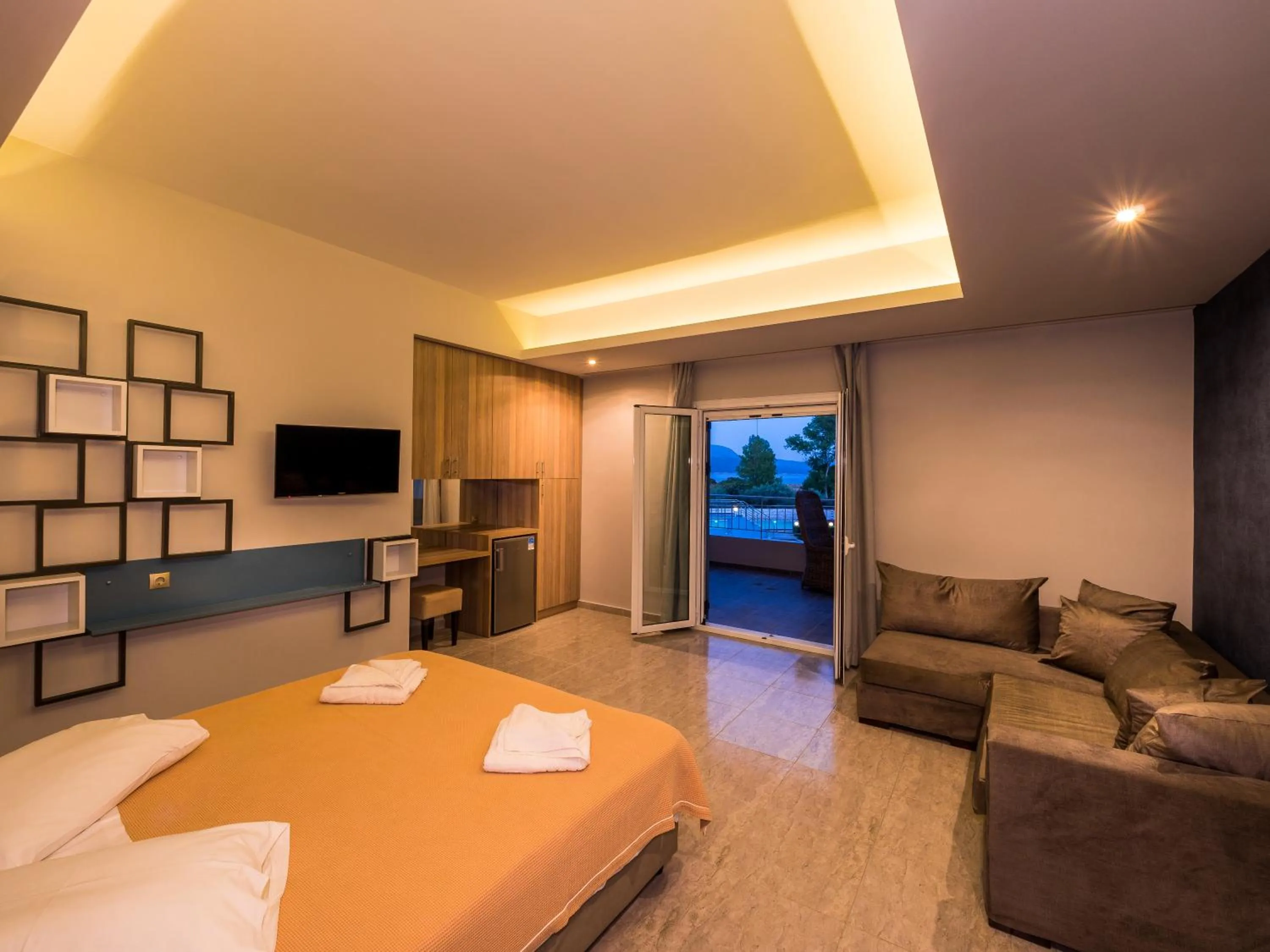 Bed in Paradise Resort