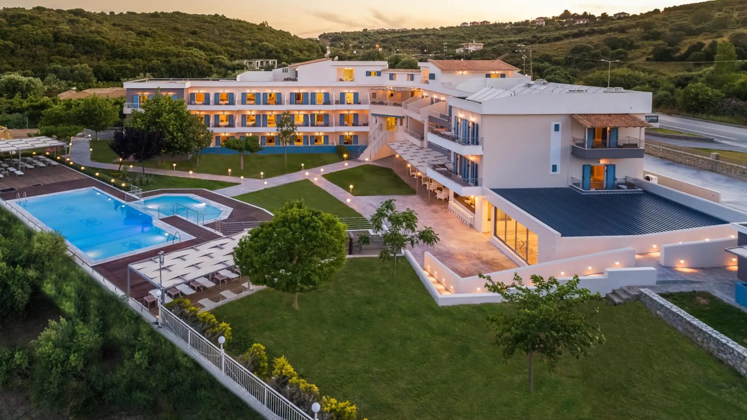 Property building in Paradise Resort