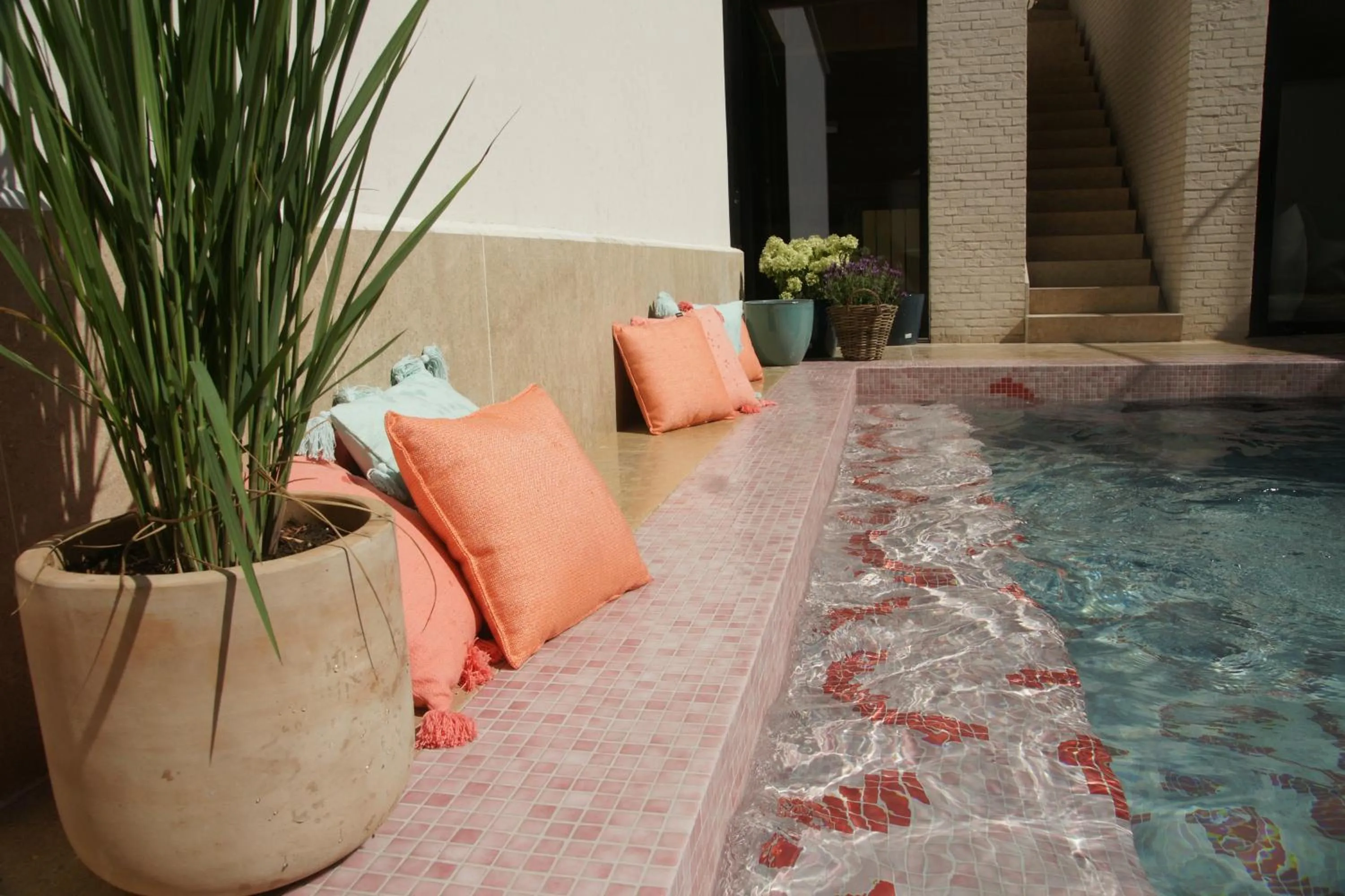 Pool view in ABC Hotel