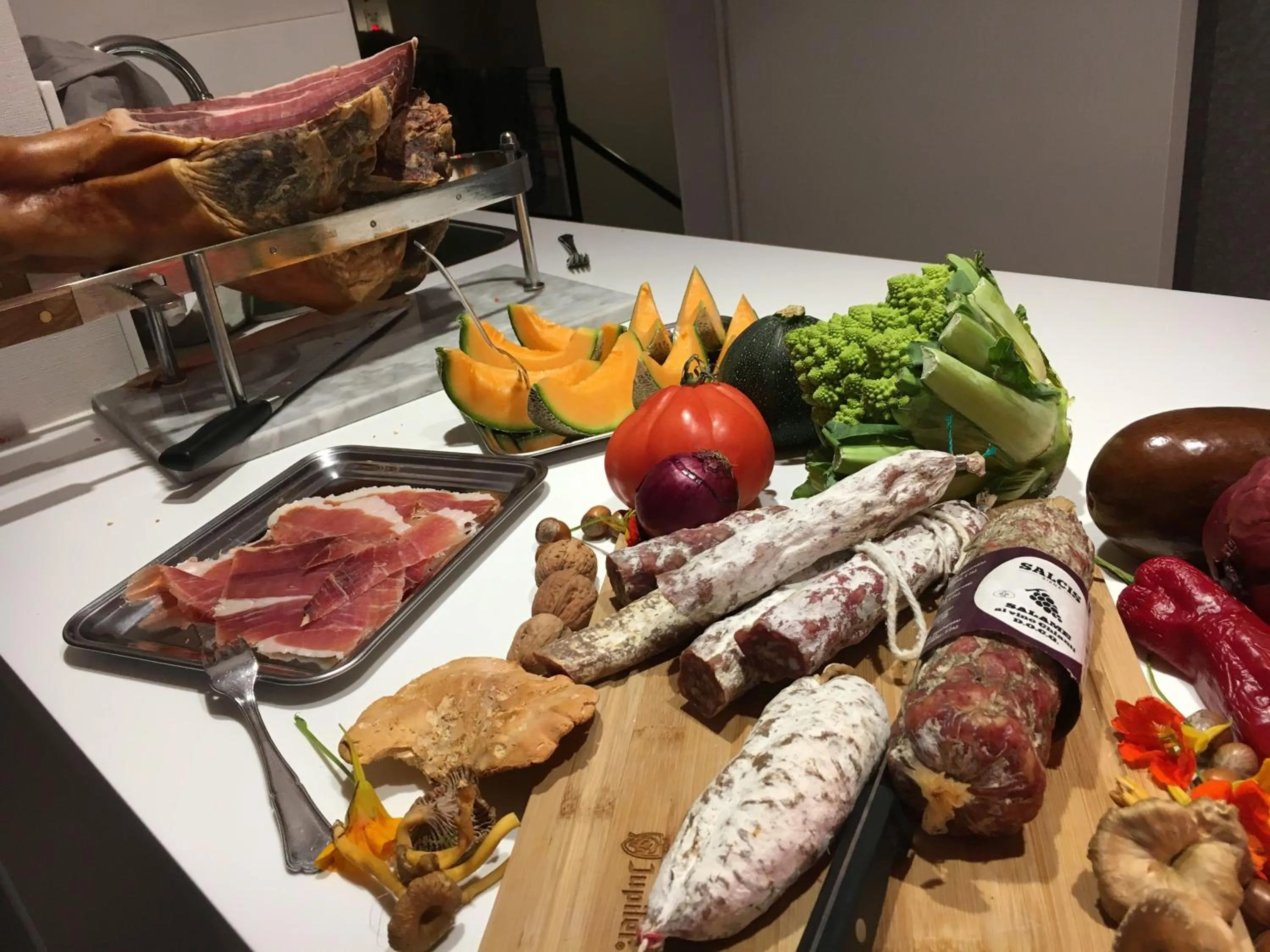 Buffet breakfast in ABC Hotel