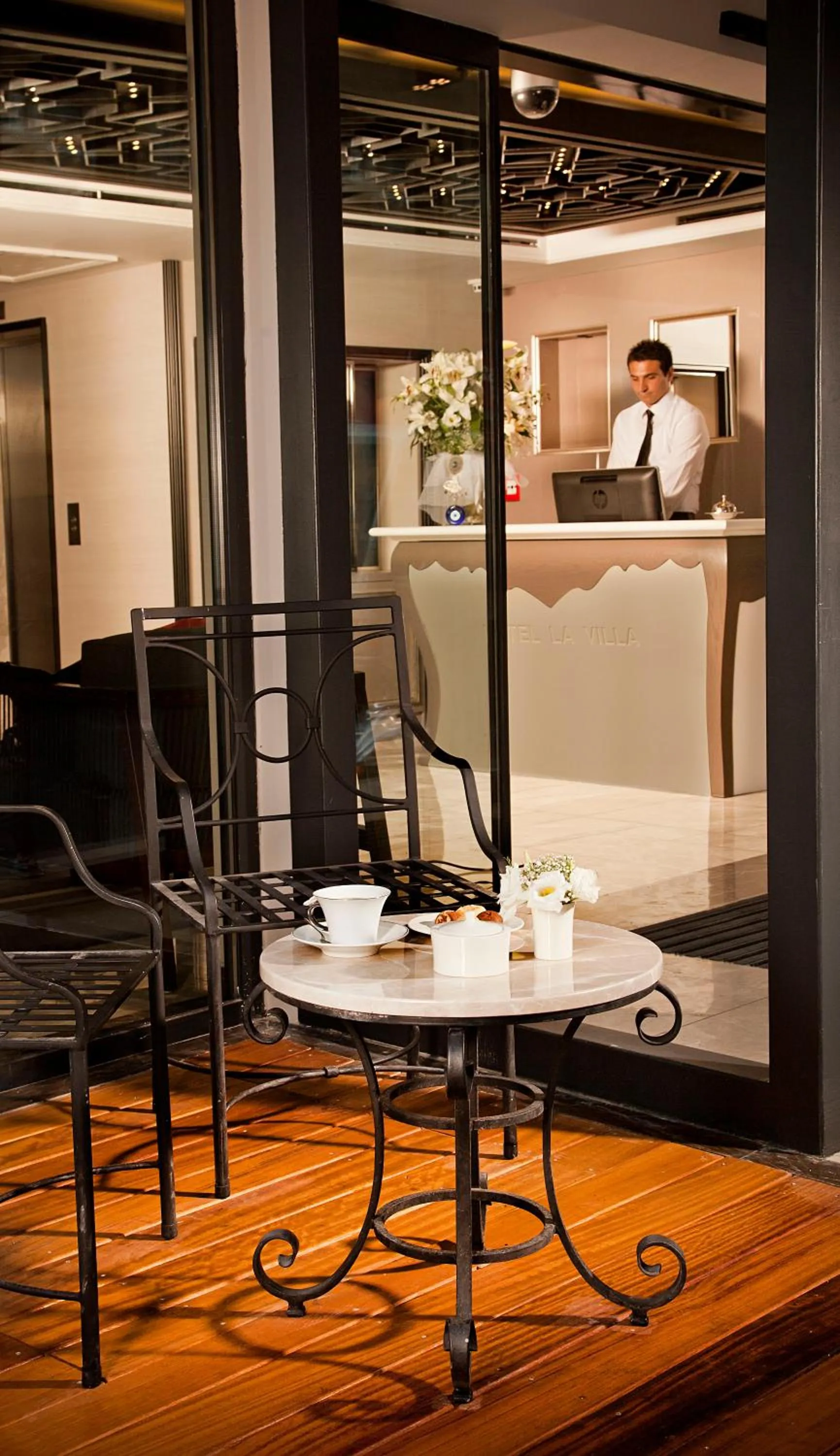 Lobby or reception in Hotel La Villa