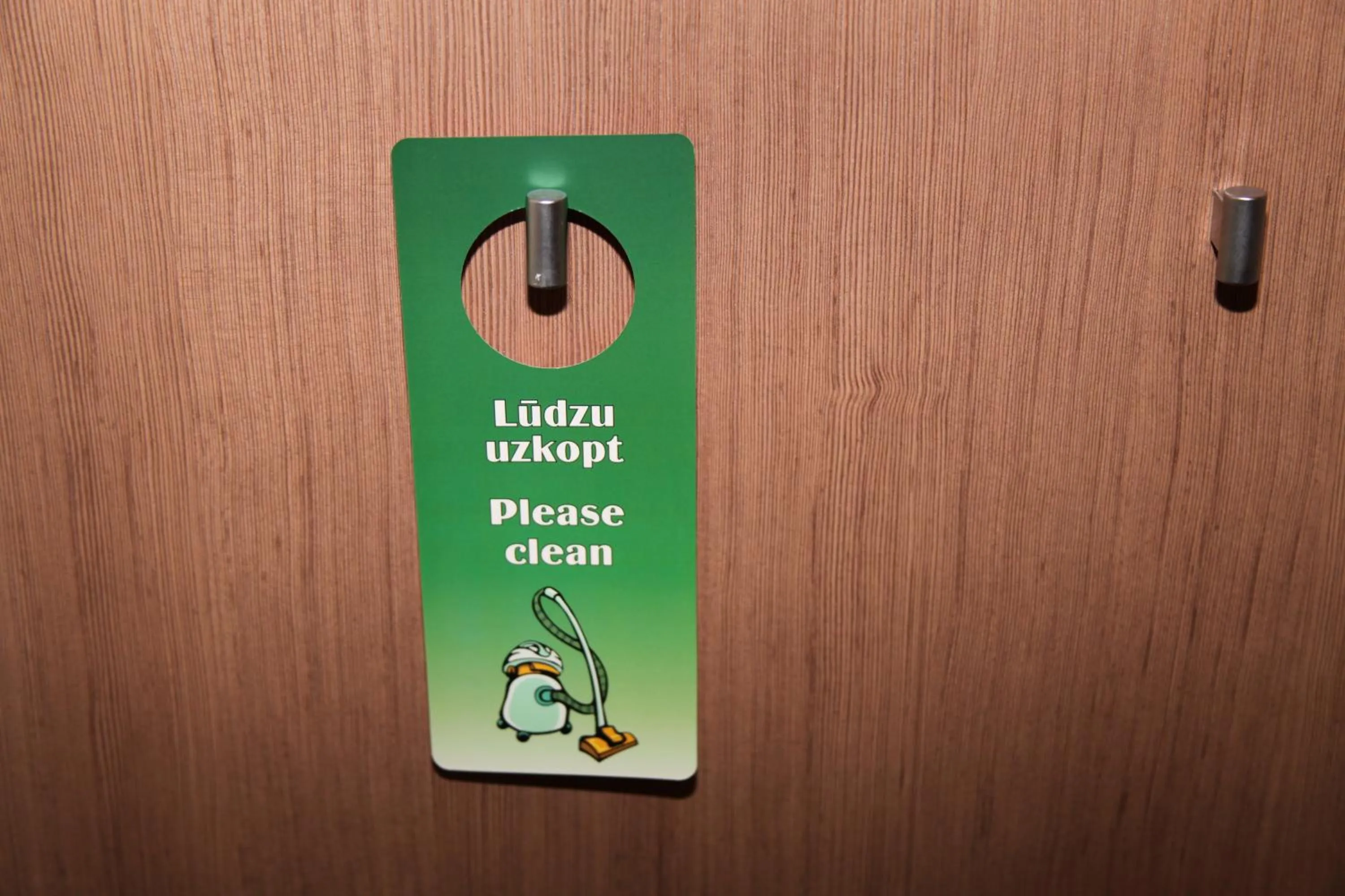 Decorative detail in Hotel Dobele