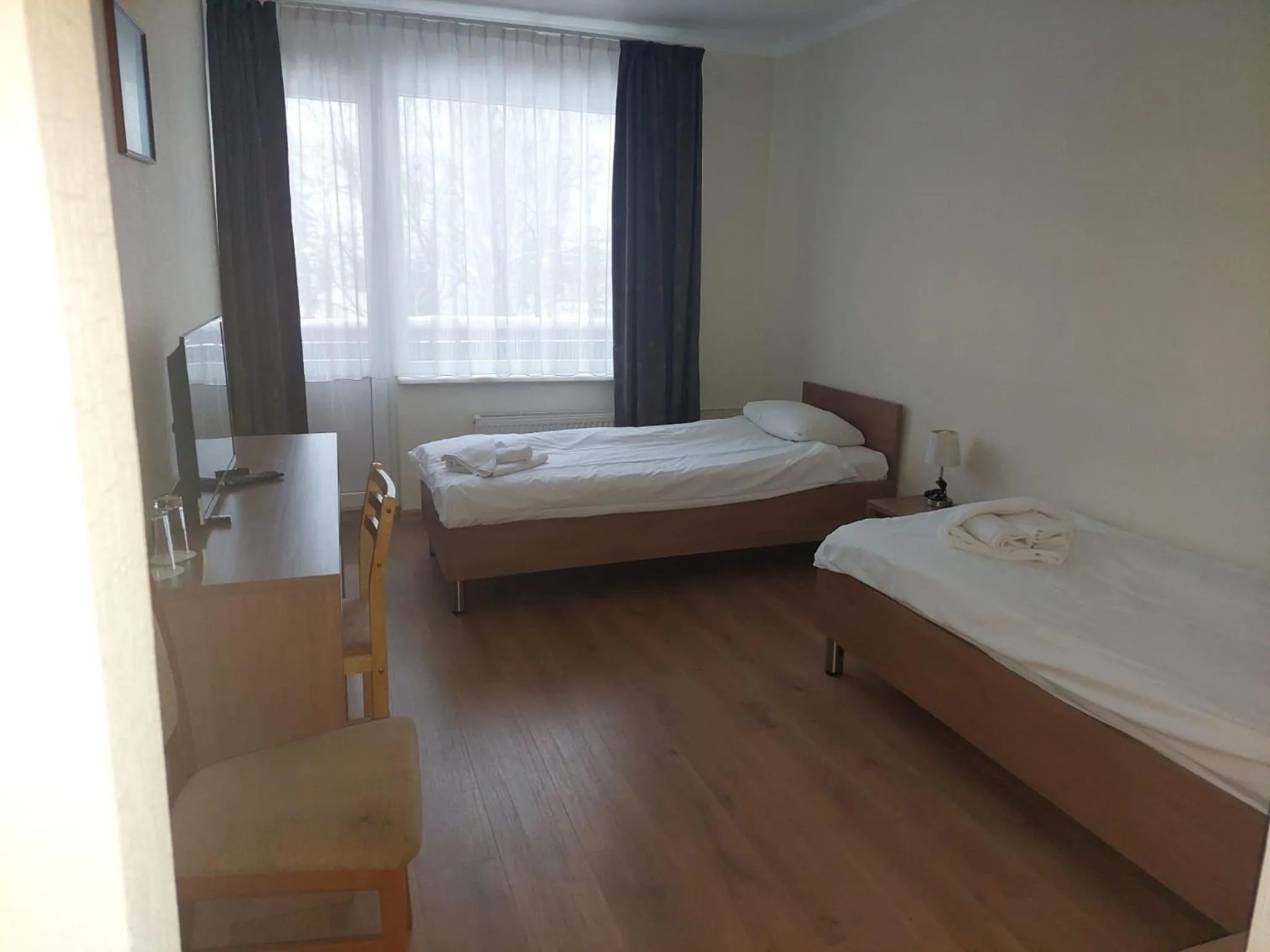 Bed in Hotel Dobele