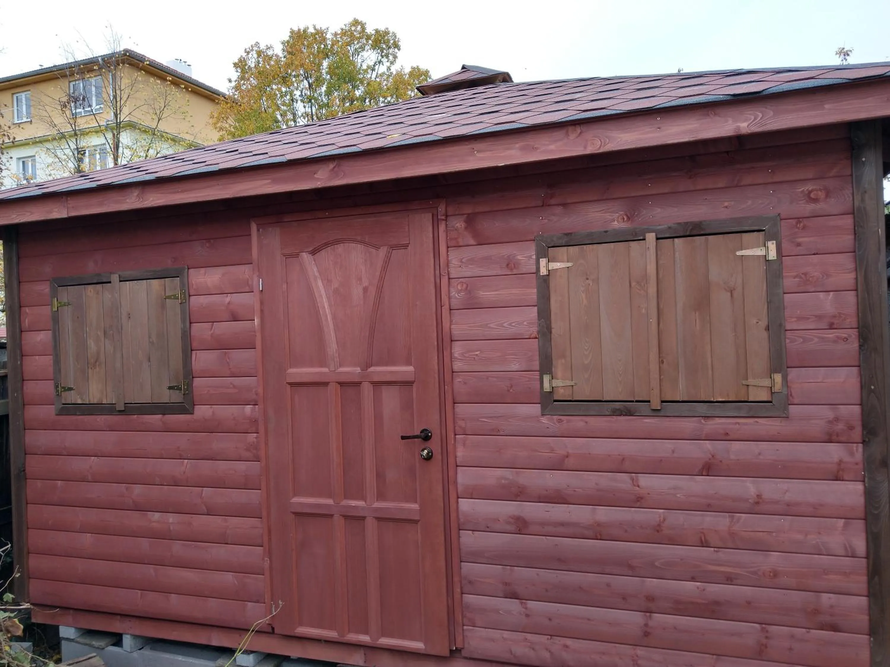 Property building in Prague Retro Challenge and Garden