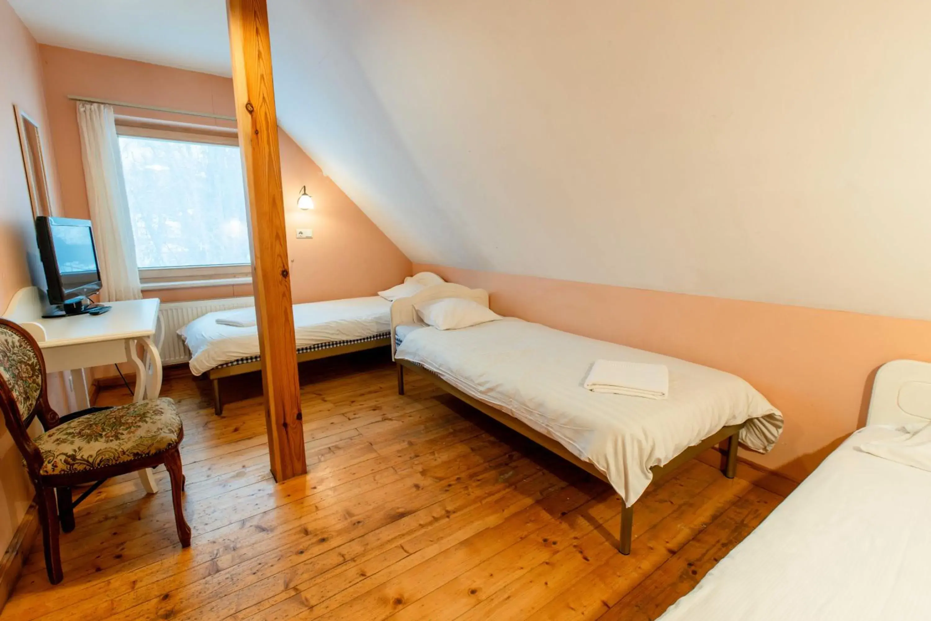 Economy Triple Room with Shared Bathroom in Marcienas Muiza & SPA Economy Triple Room with Shared Bathroom in Marcienas Muiza & SPA