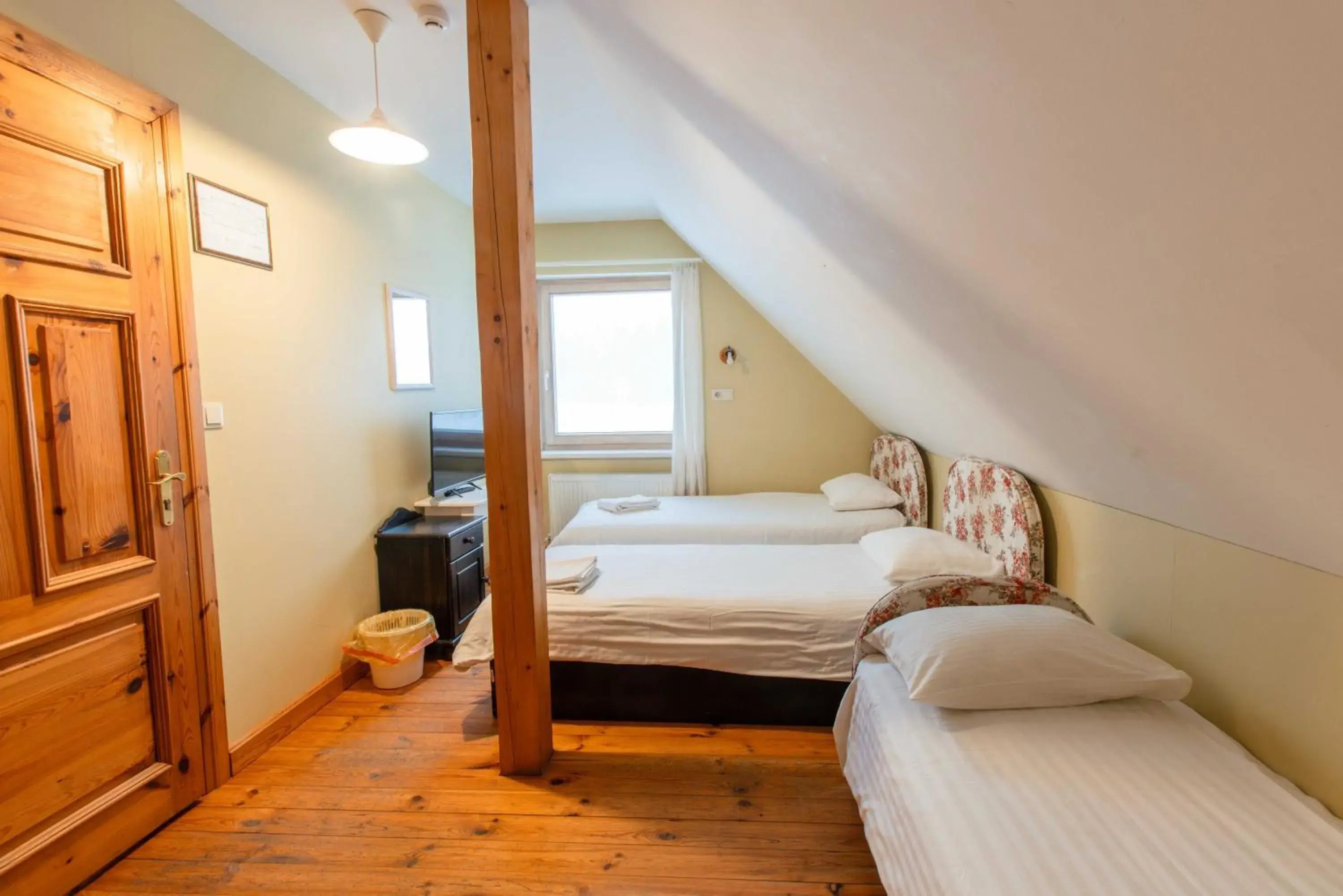 Economy Triple Room with Shared Bathroom in Marcienas Muiza & SPA Economy Triple Room with Shared Bathroom in Marcienas Muiza & SPA