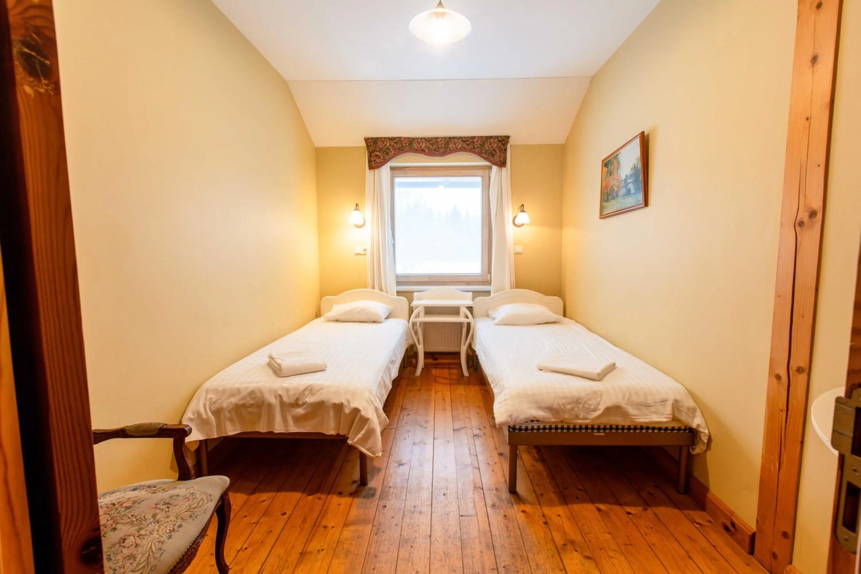 Bed in Marcienas Muiza & SPA