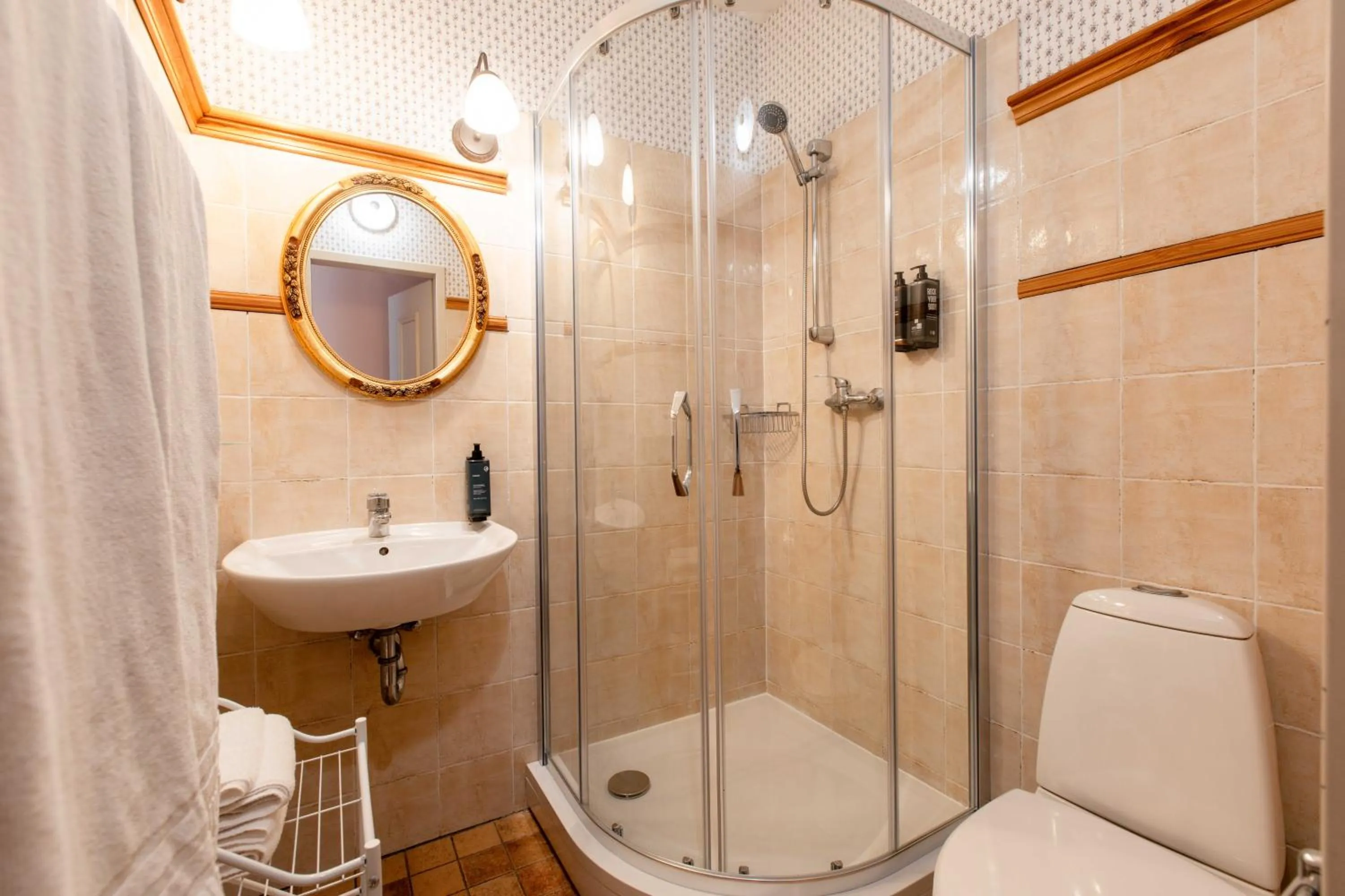 Bathroom in Marcienas Muiza & SPA