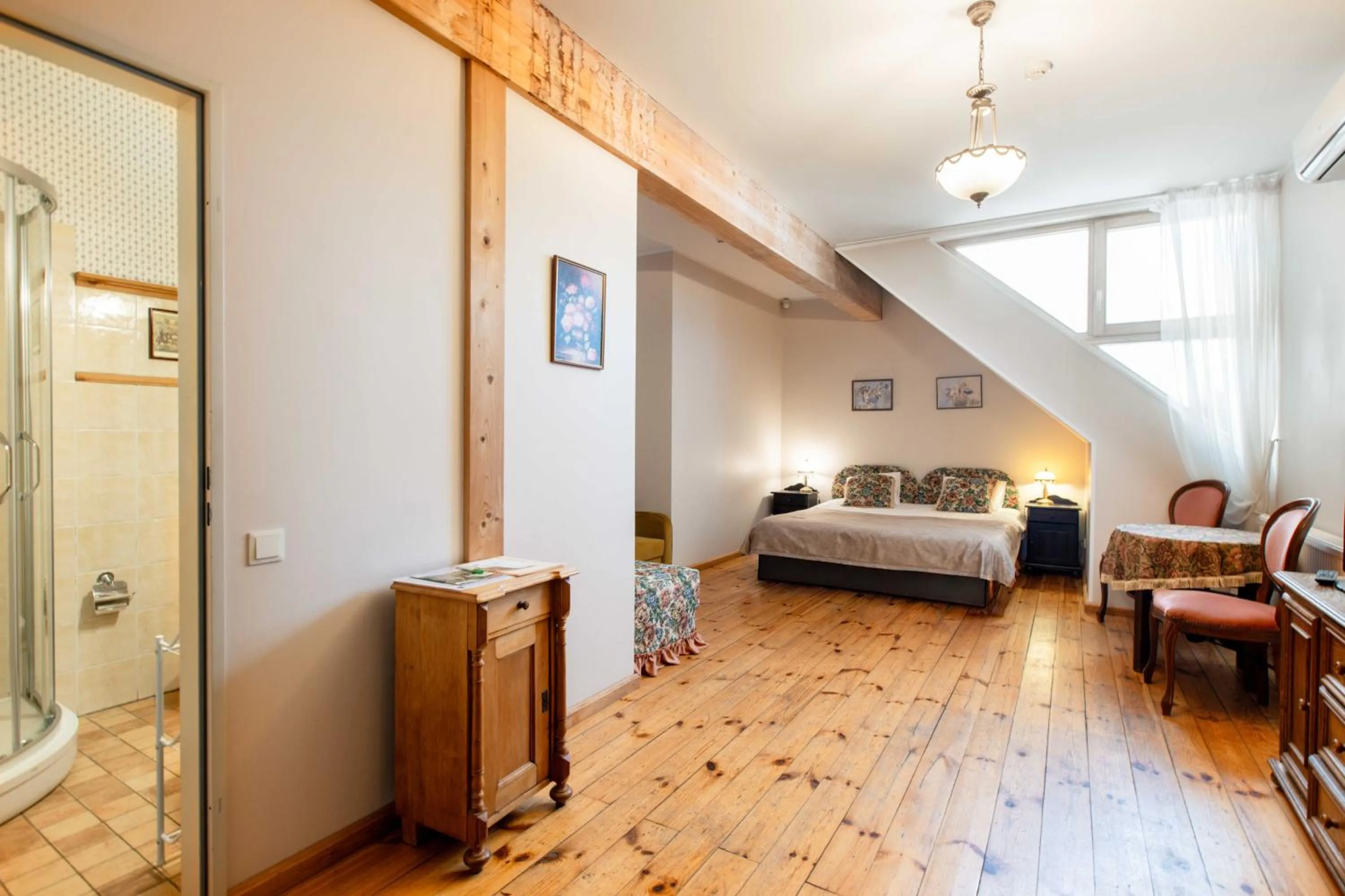 Bed in Marcienas Muiza & SPA