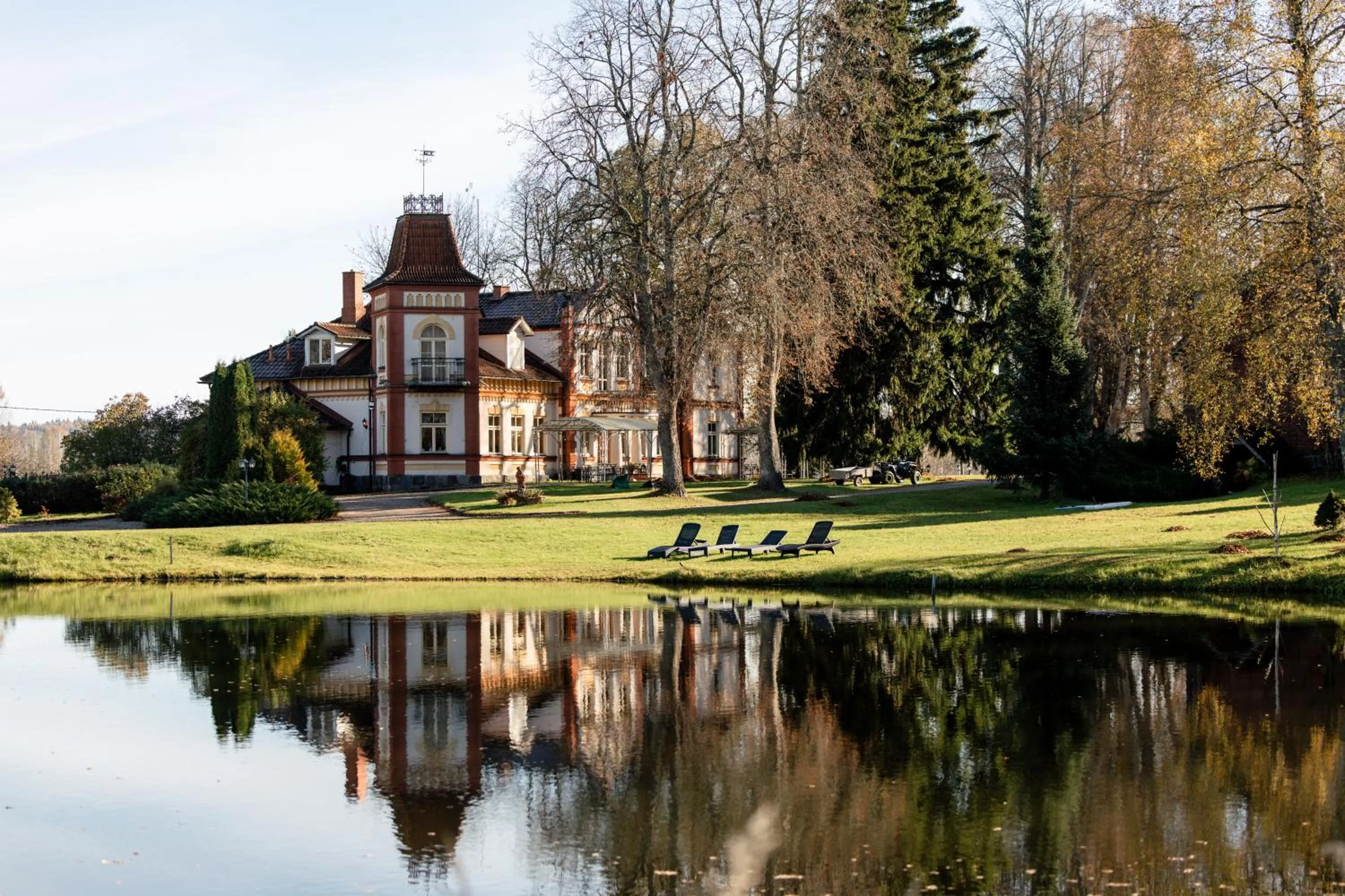 Property building in Marcienas Muiza & SPA