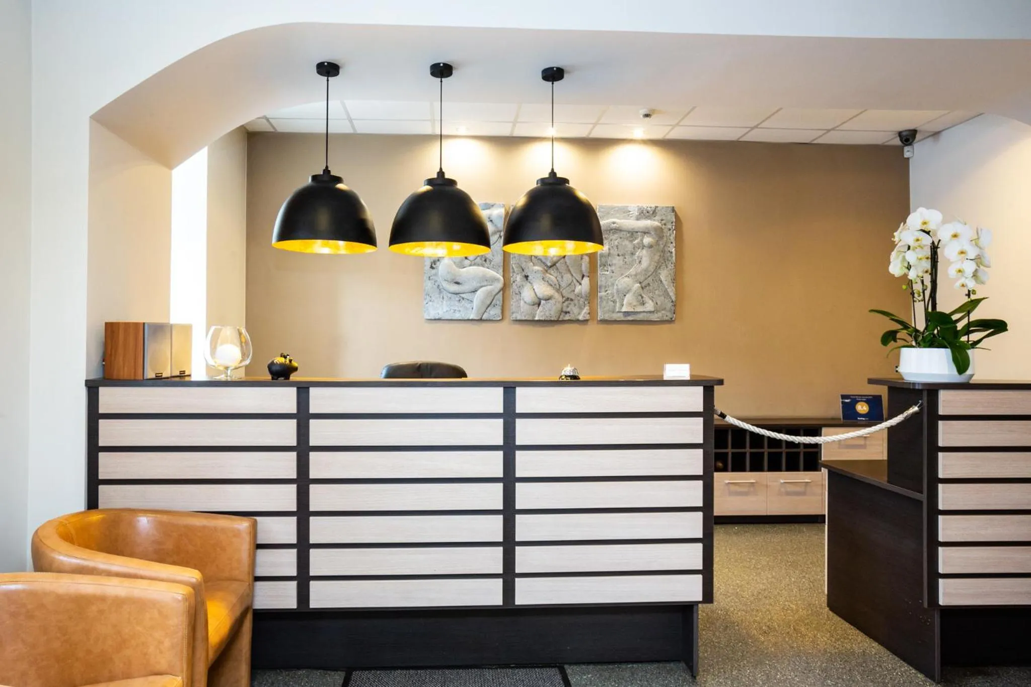 Decorative detail in PRIMO HOTEL RIGA with Free Parking