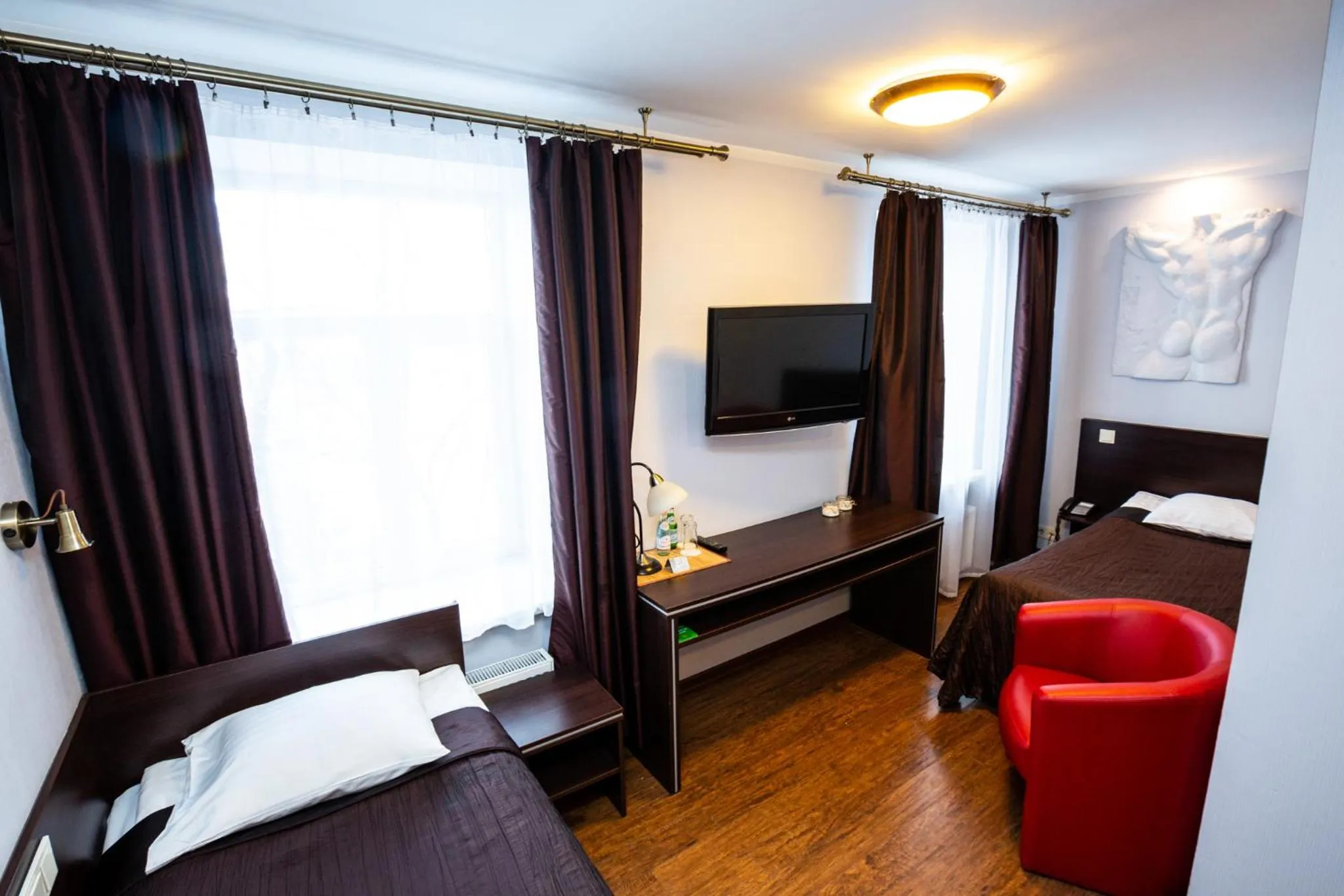 Photo of the whole room, Bed in PRIMO HOTEL RIGA with Free Parking