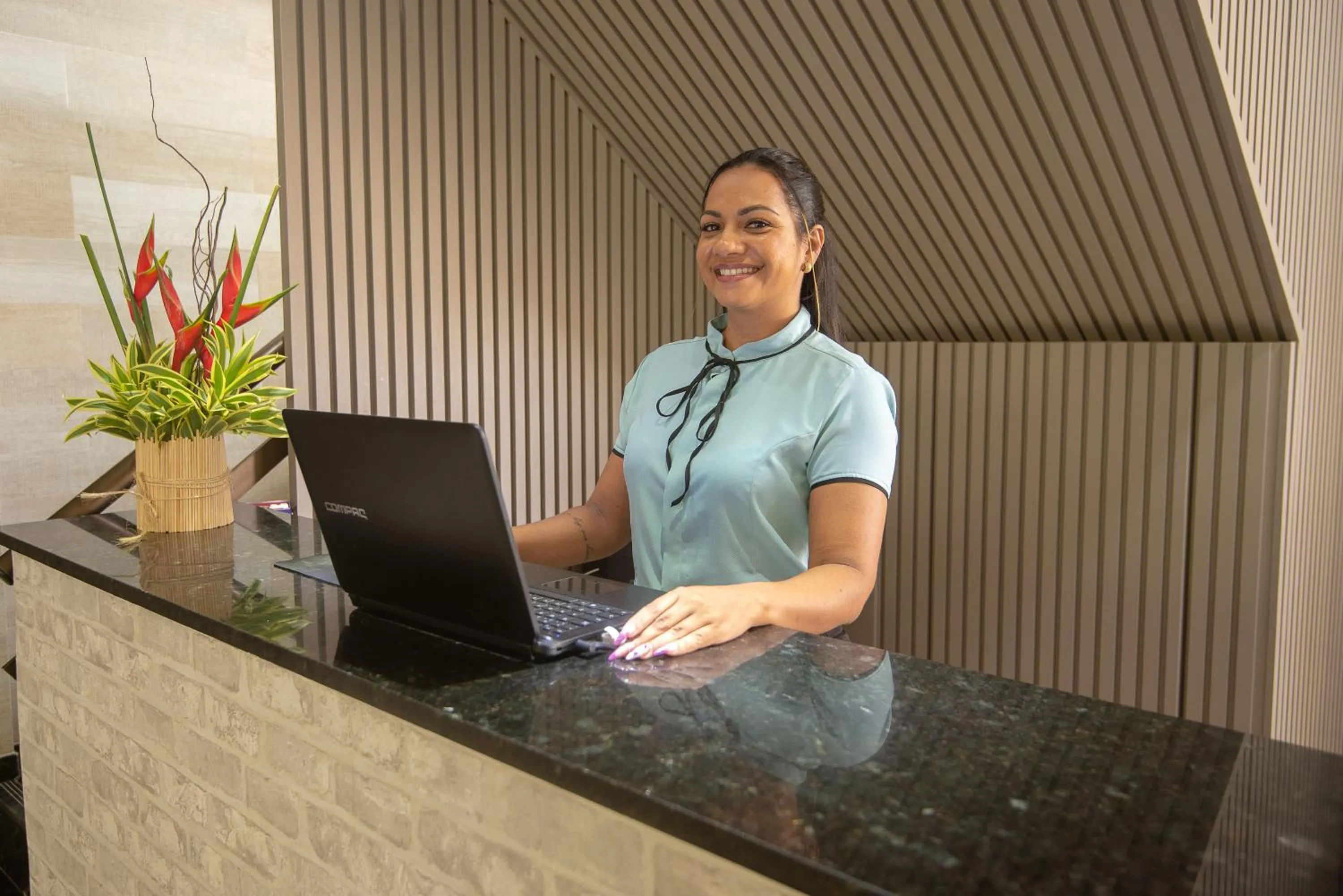 Lobby or reception in Pousada Ponta de Mangue