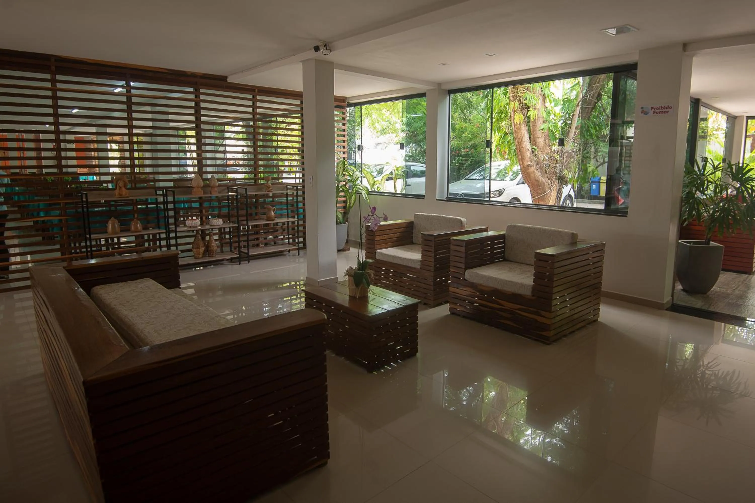 Lobby or reception in Pousada Ponta de Mangue