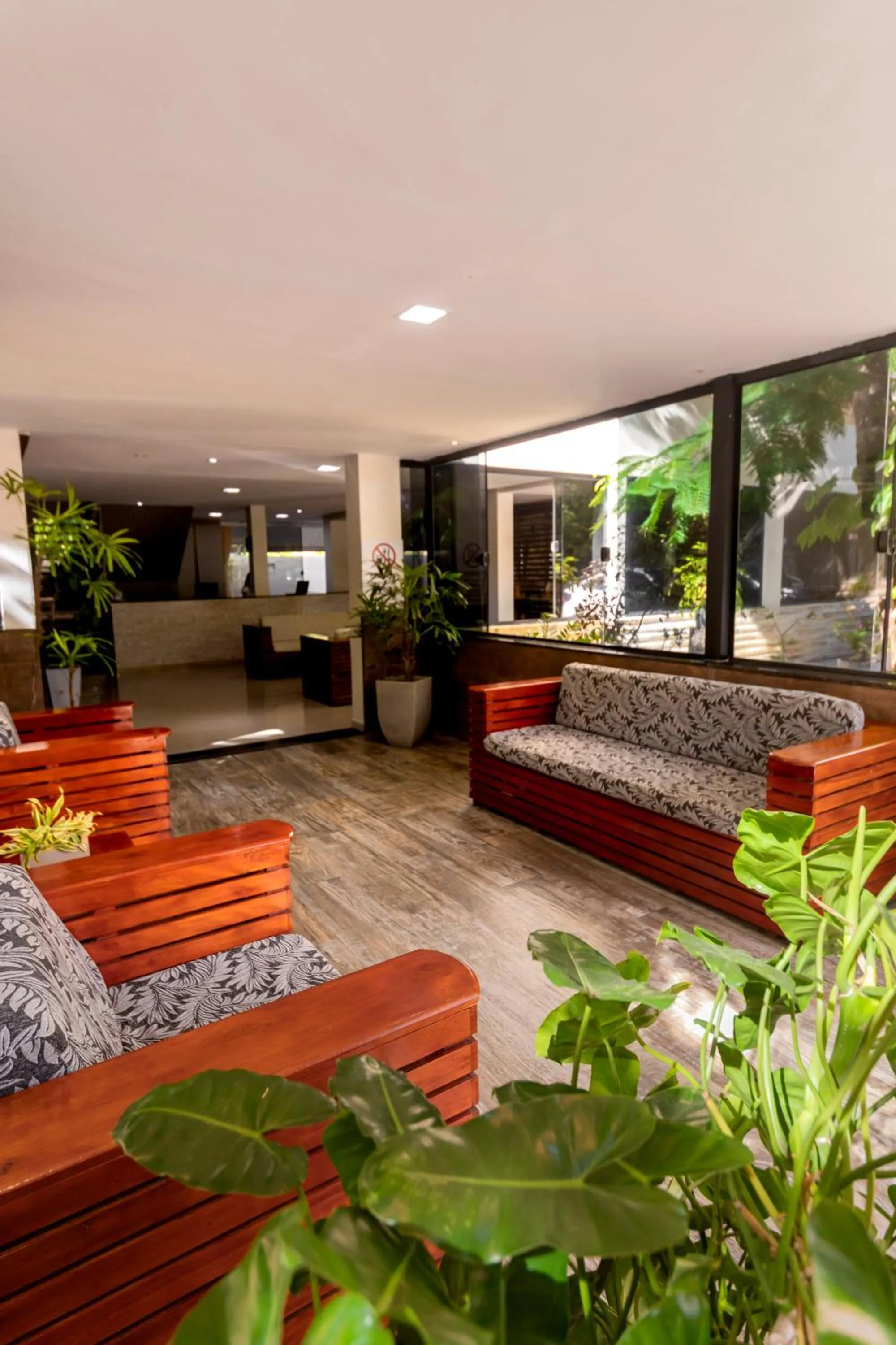 Lobby or reception in Pousada Ponta de Mangue