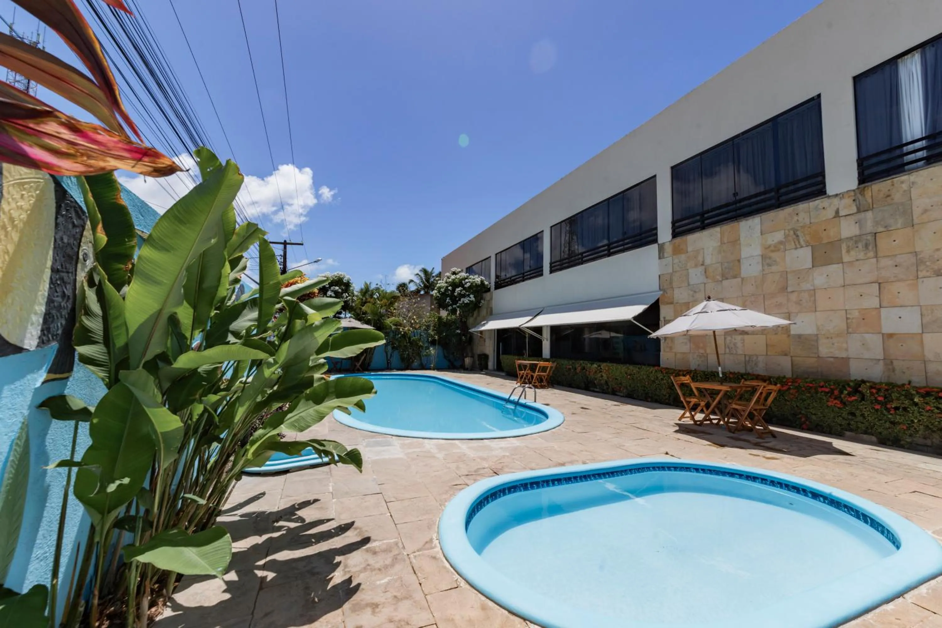 Swimming pool in Pousada Ponta de Mangue