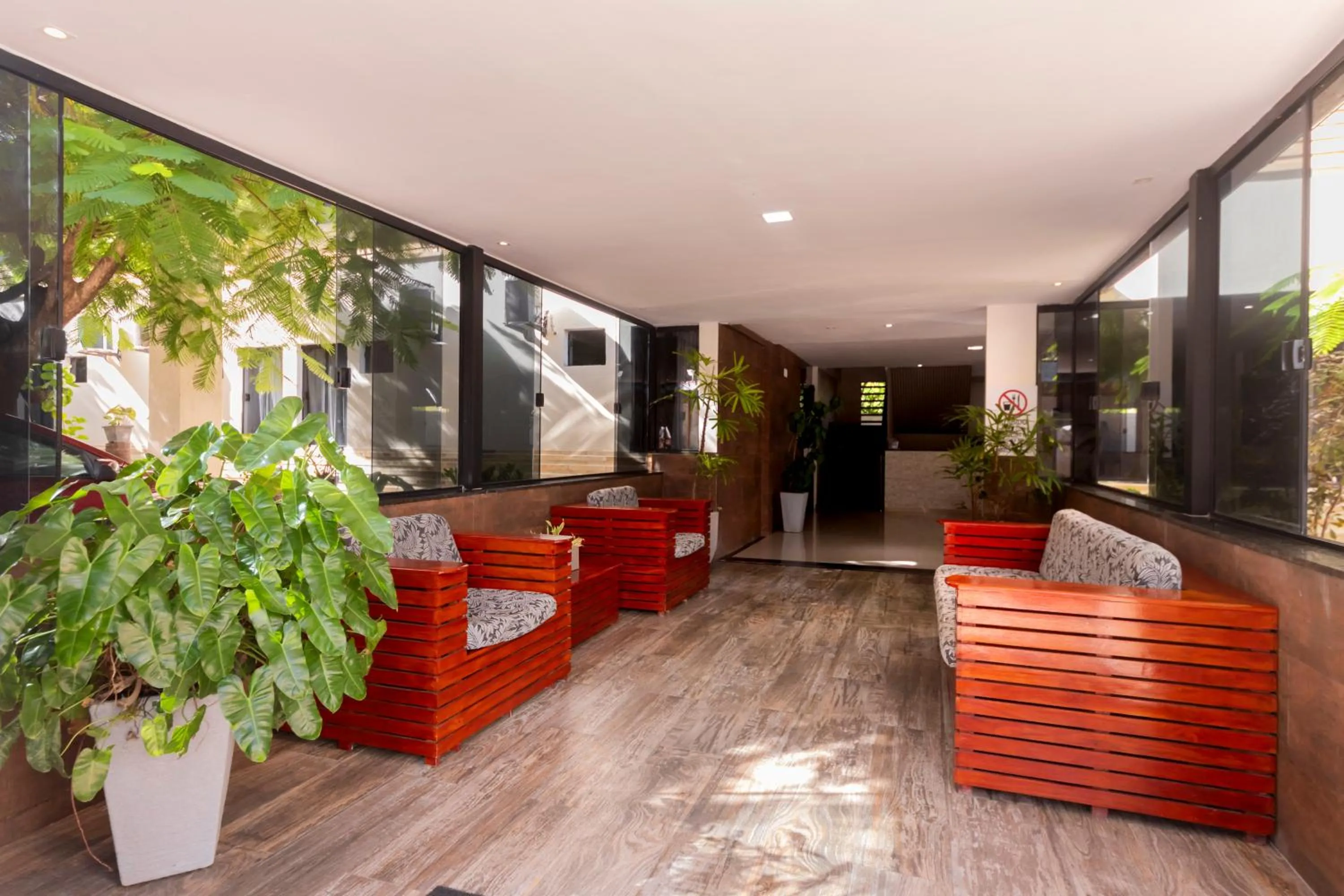 Lobby or reception in Pousada Ponta de Mangue