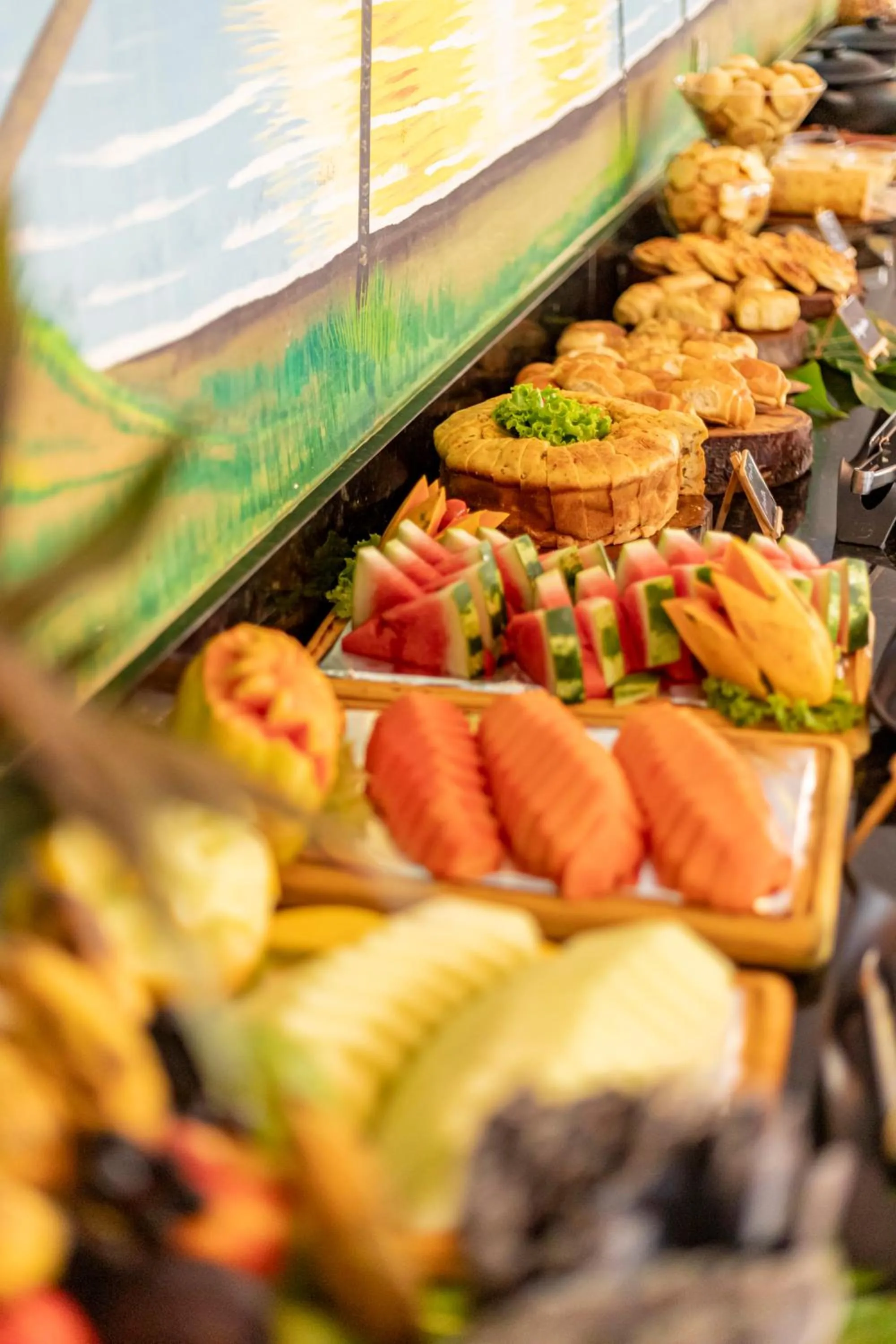 Breakfast in Pousada Ponta de Mangue