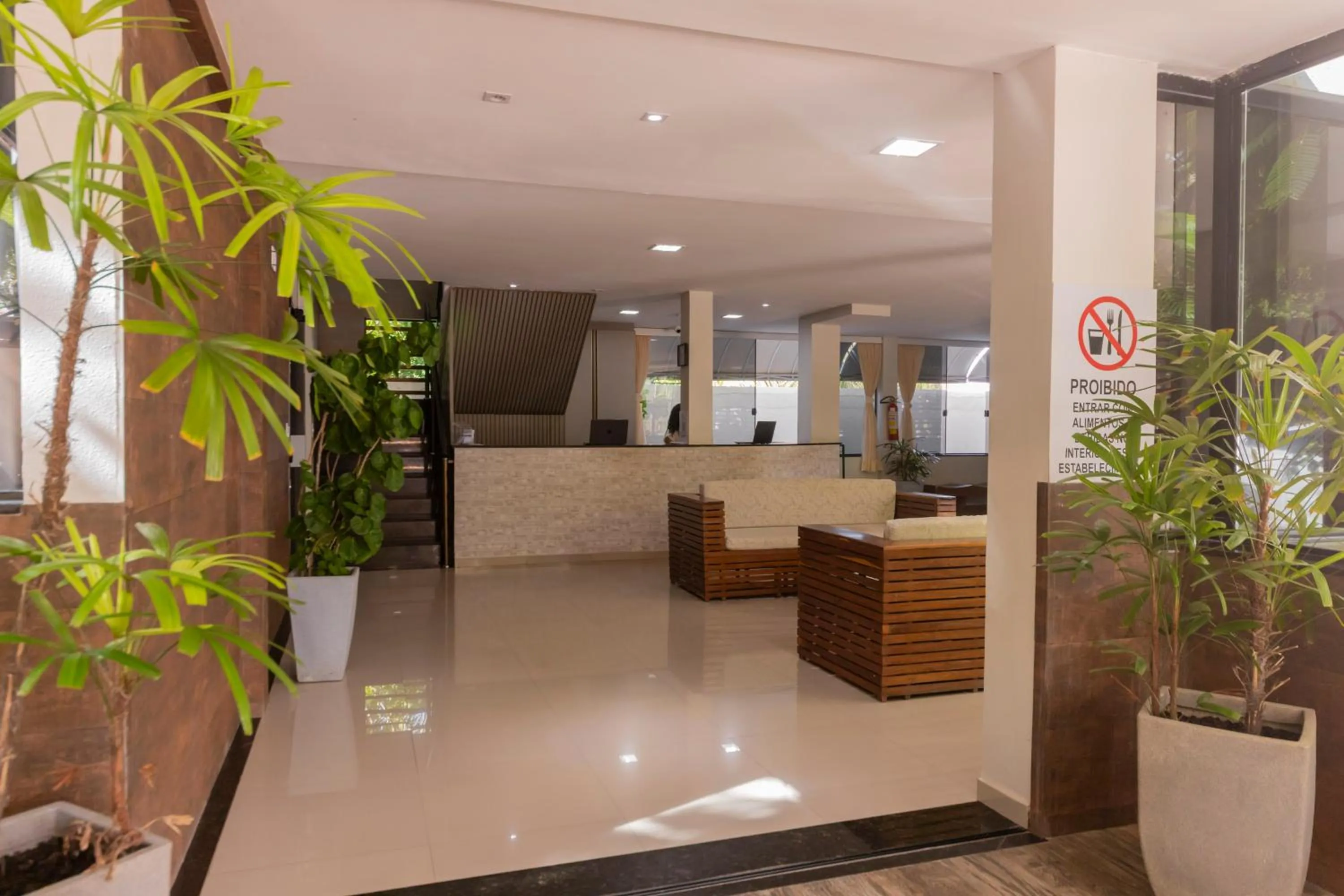 Lobby or reception in Pousada Ponta de Mangue