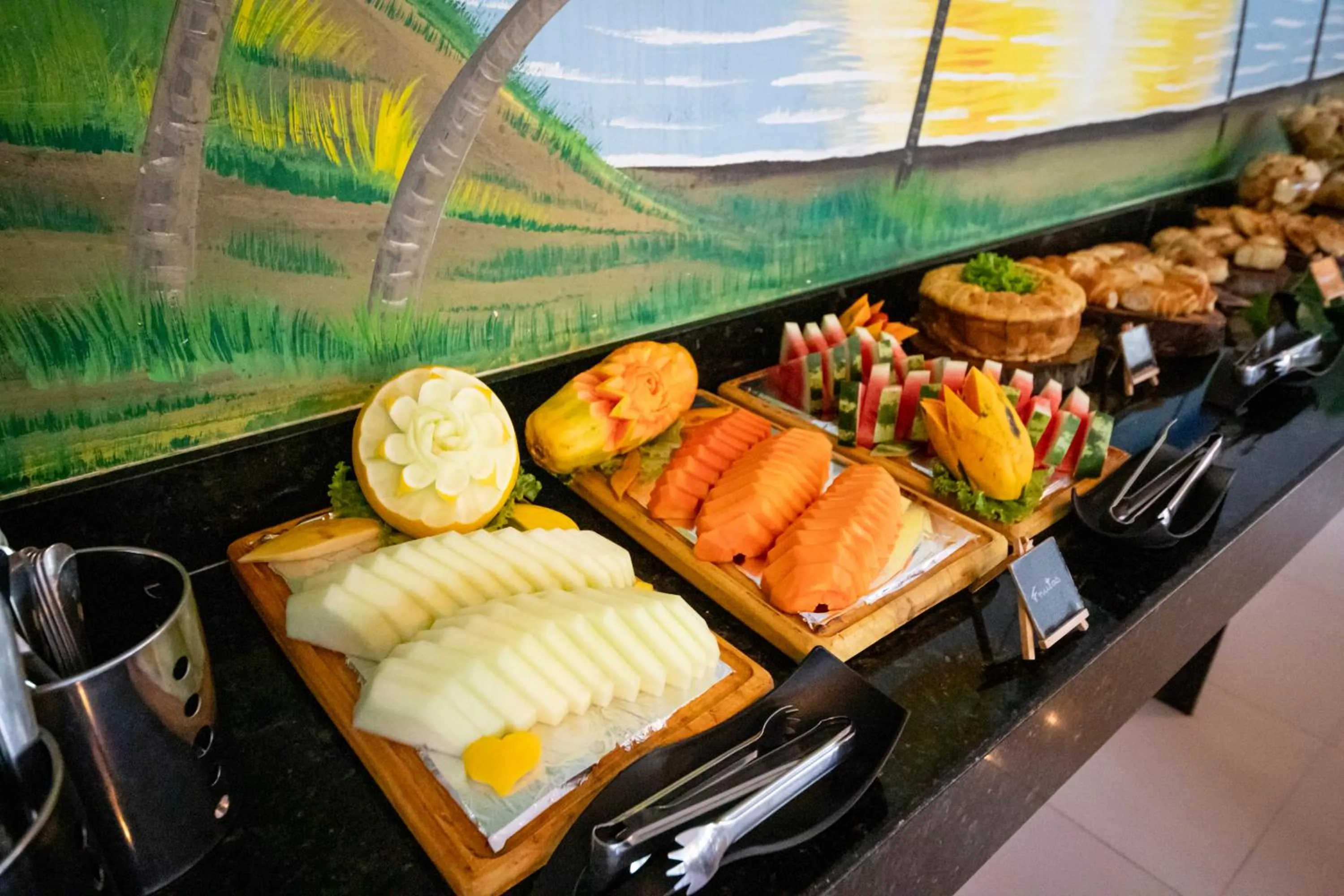 Breakfast in Pousada Ponta de Mangue