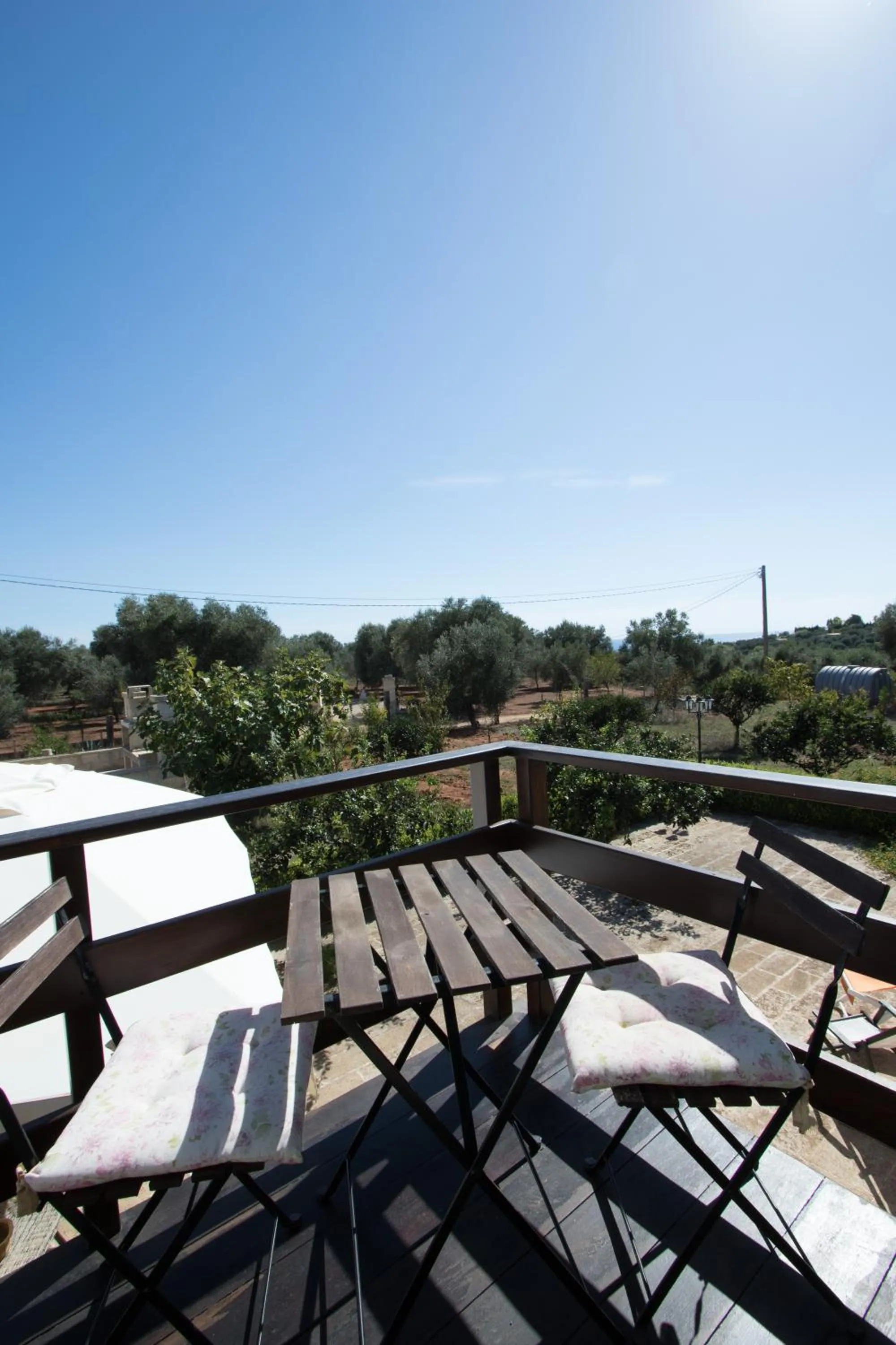Garden view in Casale de li Canti
