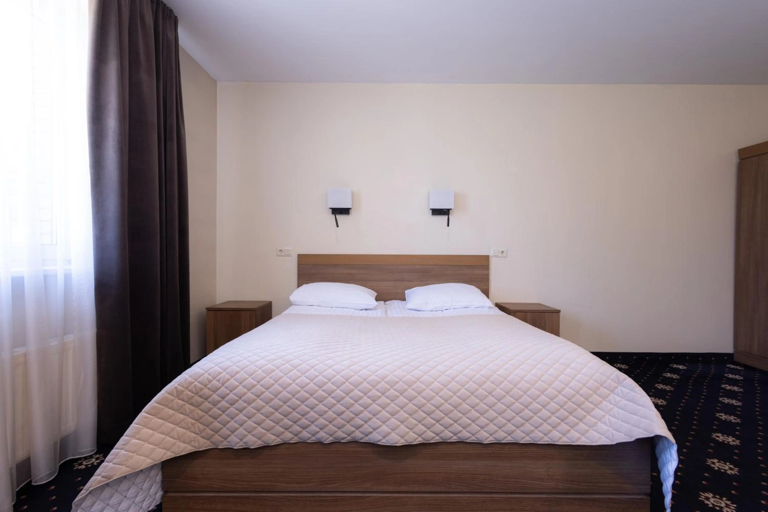 Bed in Hotel Felicia