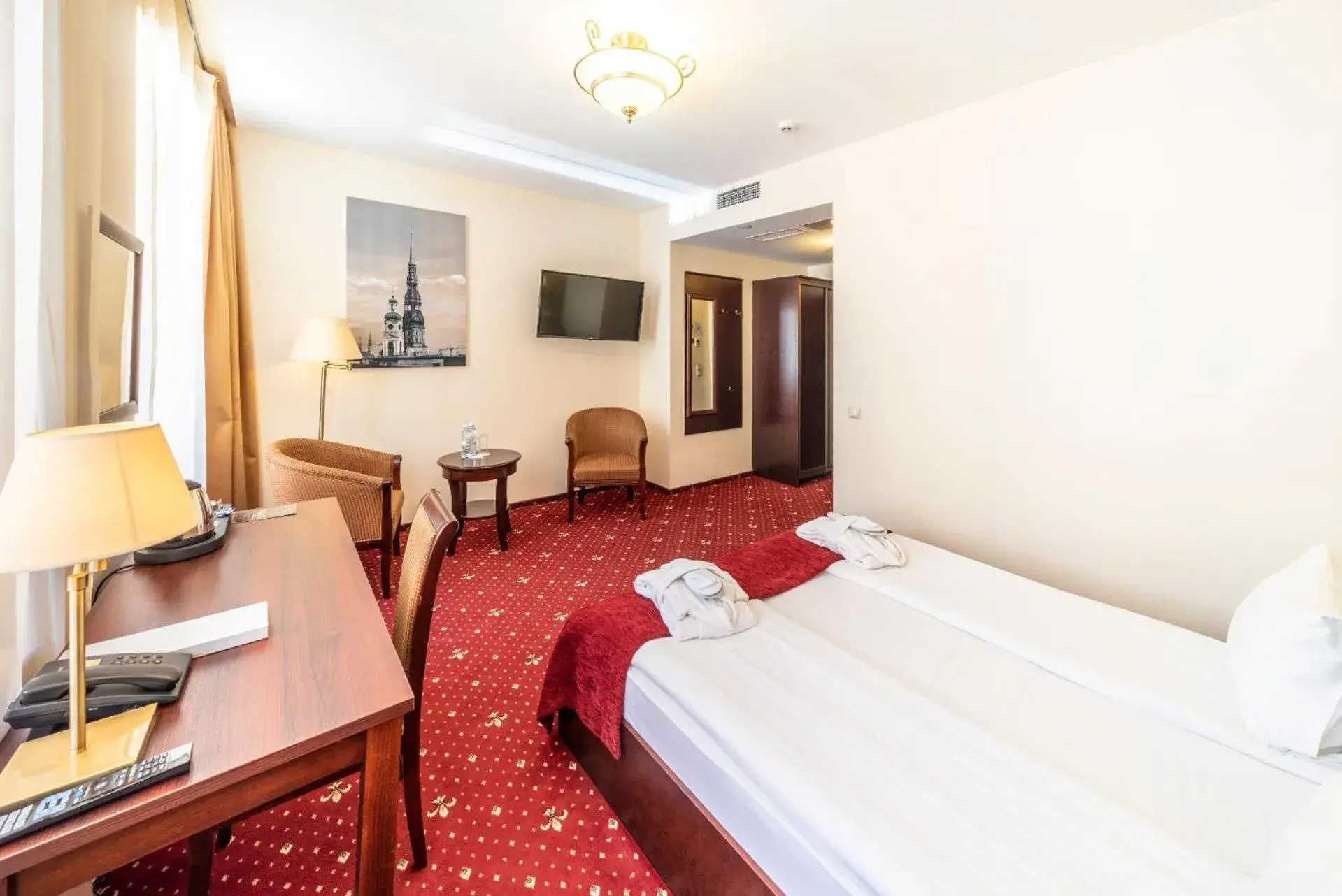 Bedroom, Bed in Rixwell Old Riga Palace Hotel Bedroom, Bed in Rixwell Old Riga Palace Hotel