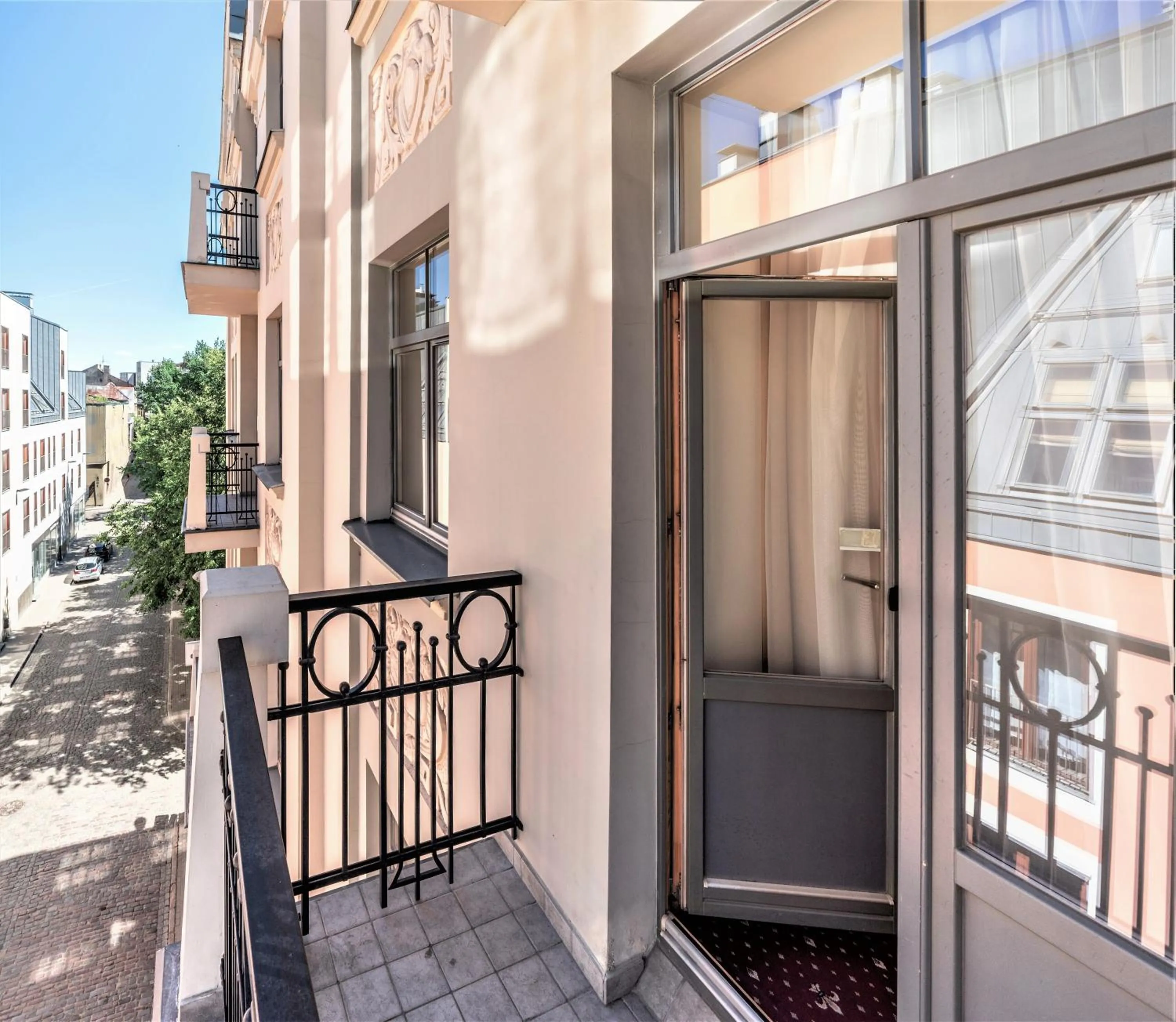 Balcony/Terrace in Rixwell Old Riga Palace Hotel