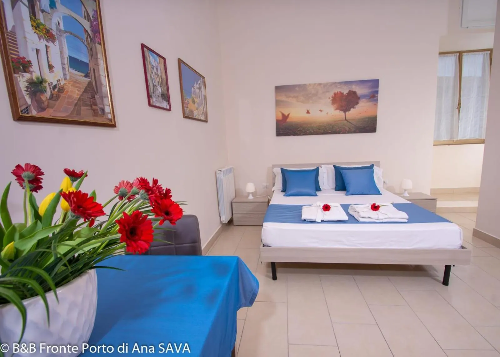 Bed in Alloggio Turistico Port View