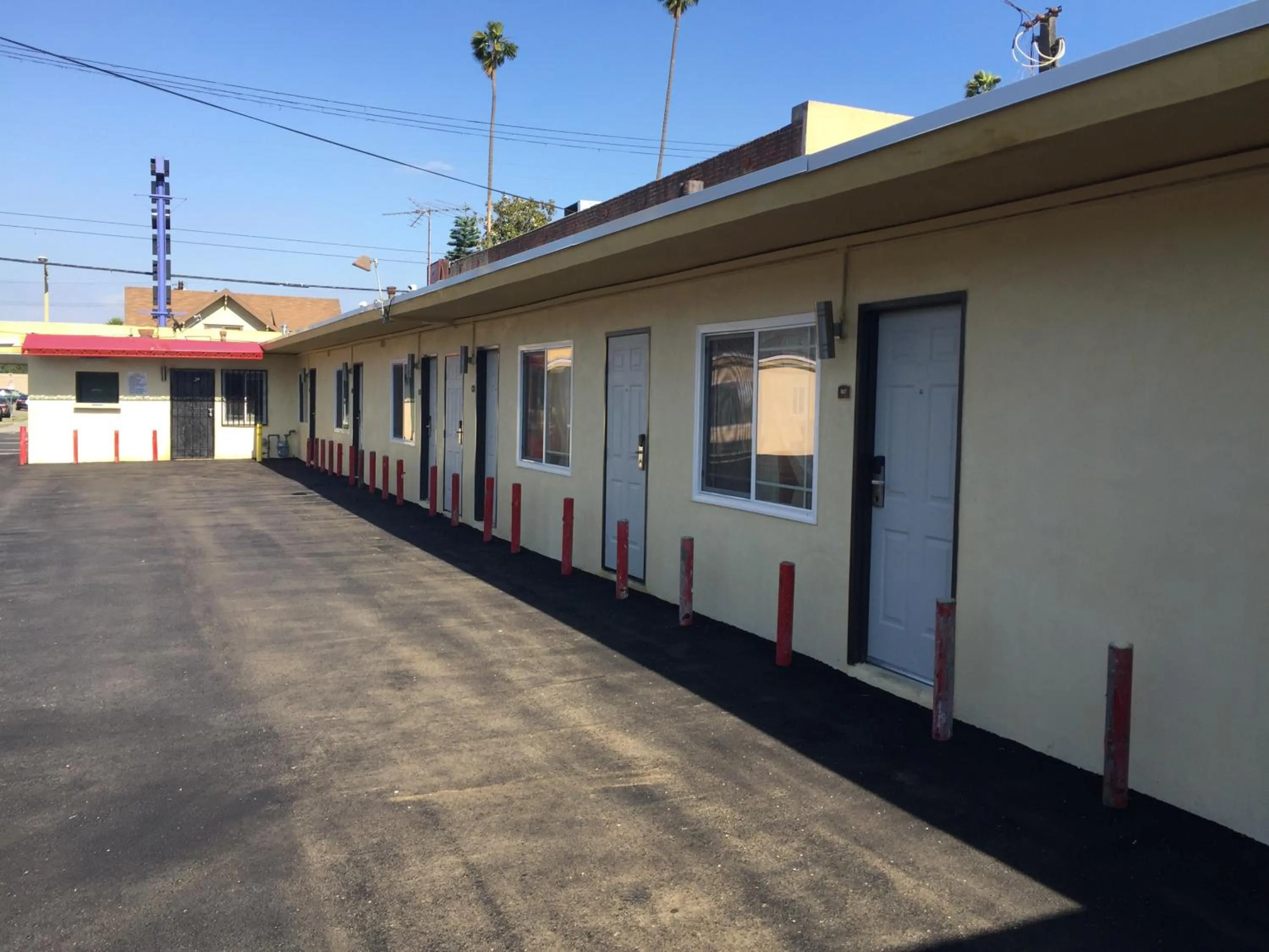 Facade/entrance in Park Motel