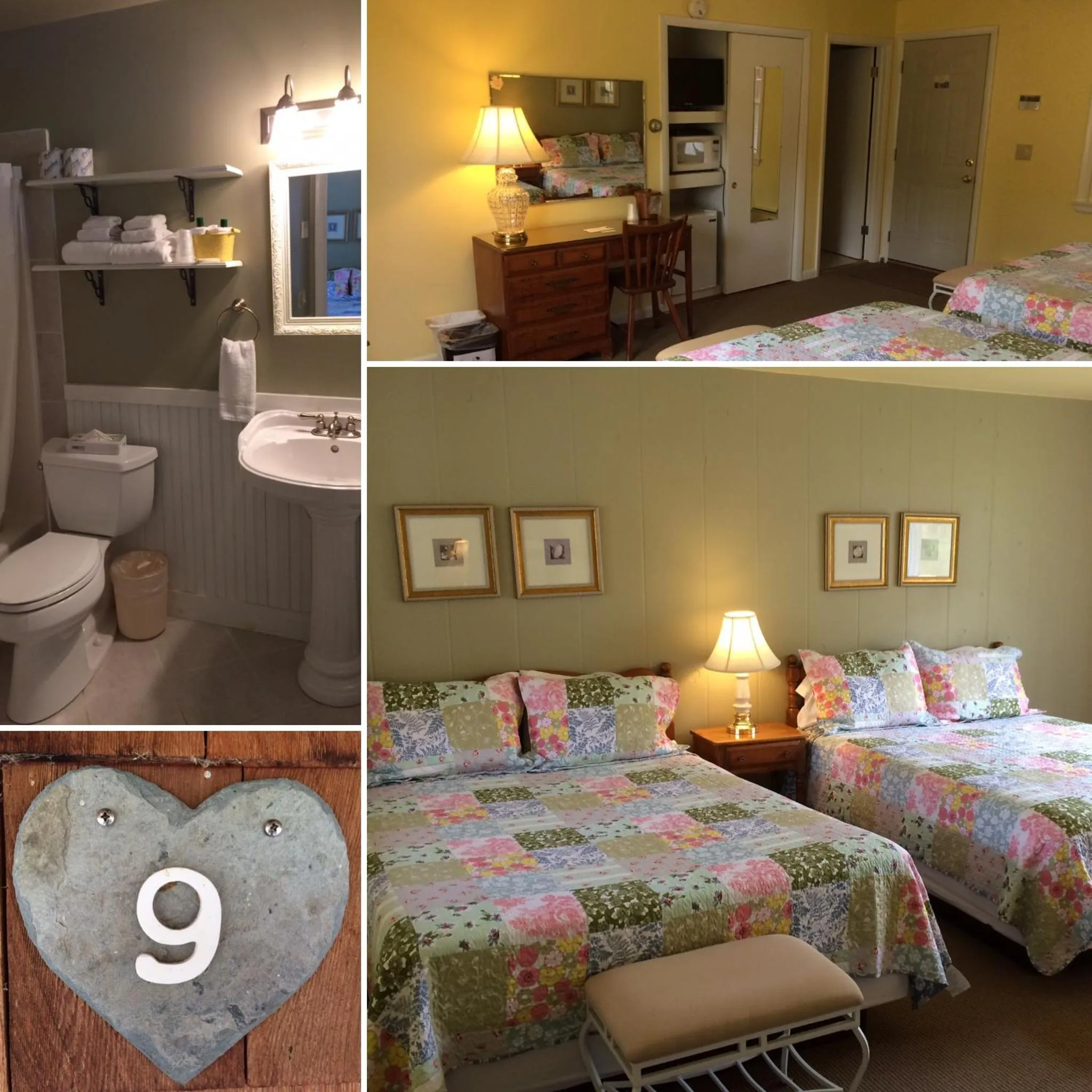 Bed in Aerie Inn of Vermont