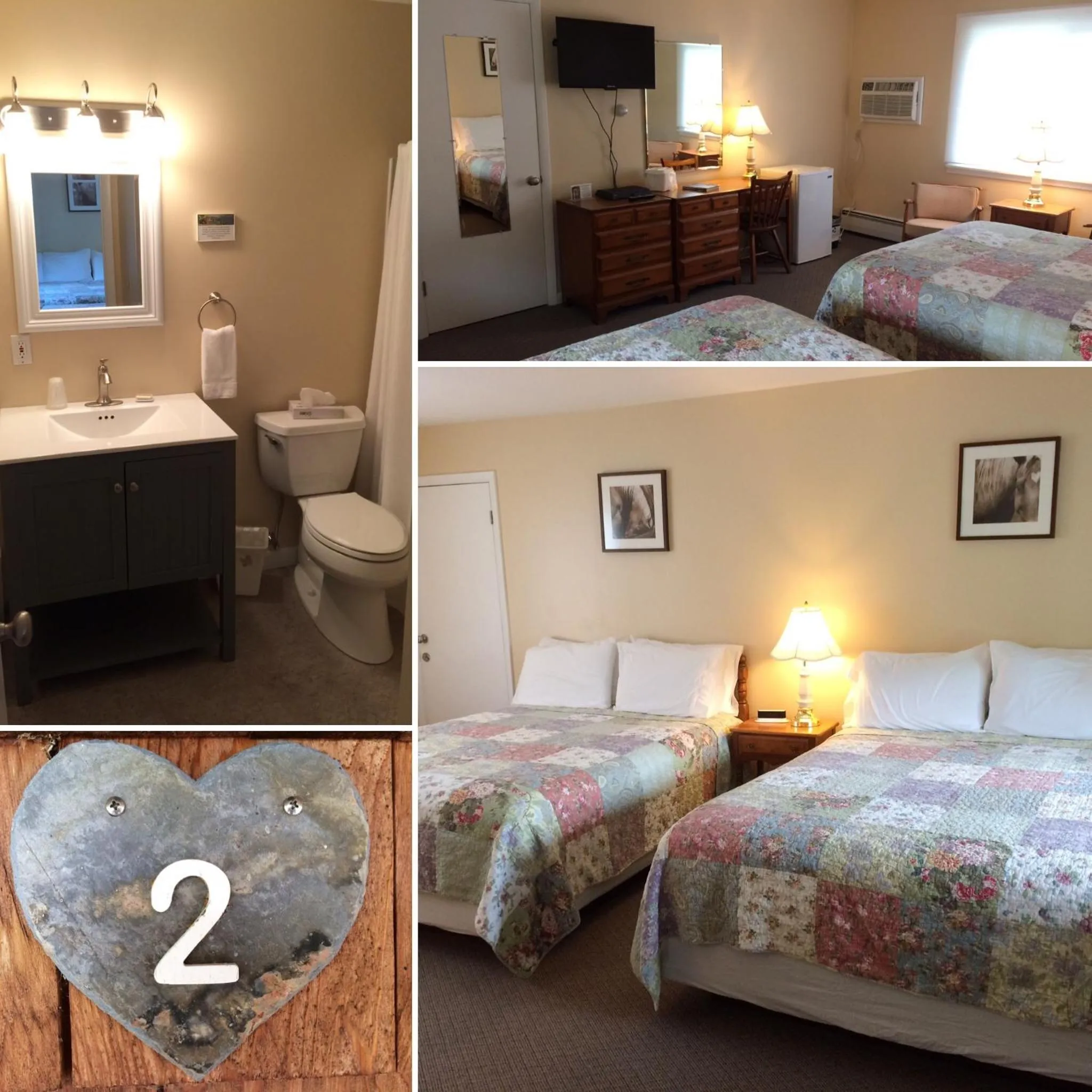 Bed in Aerie Inn of Vermont